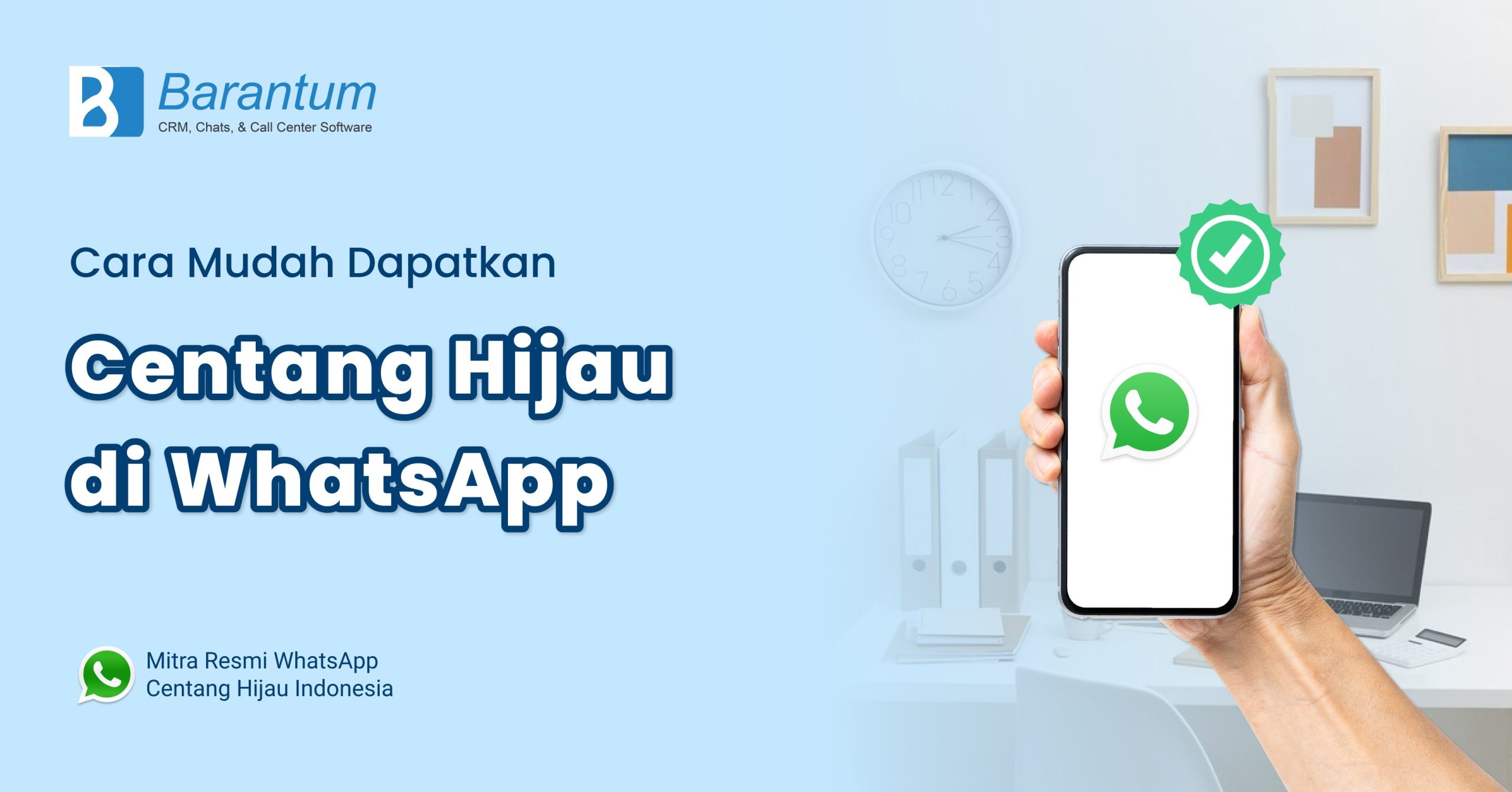 centang hijau whatsapp official