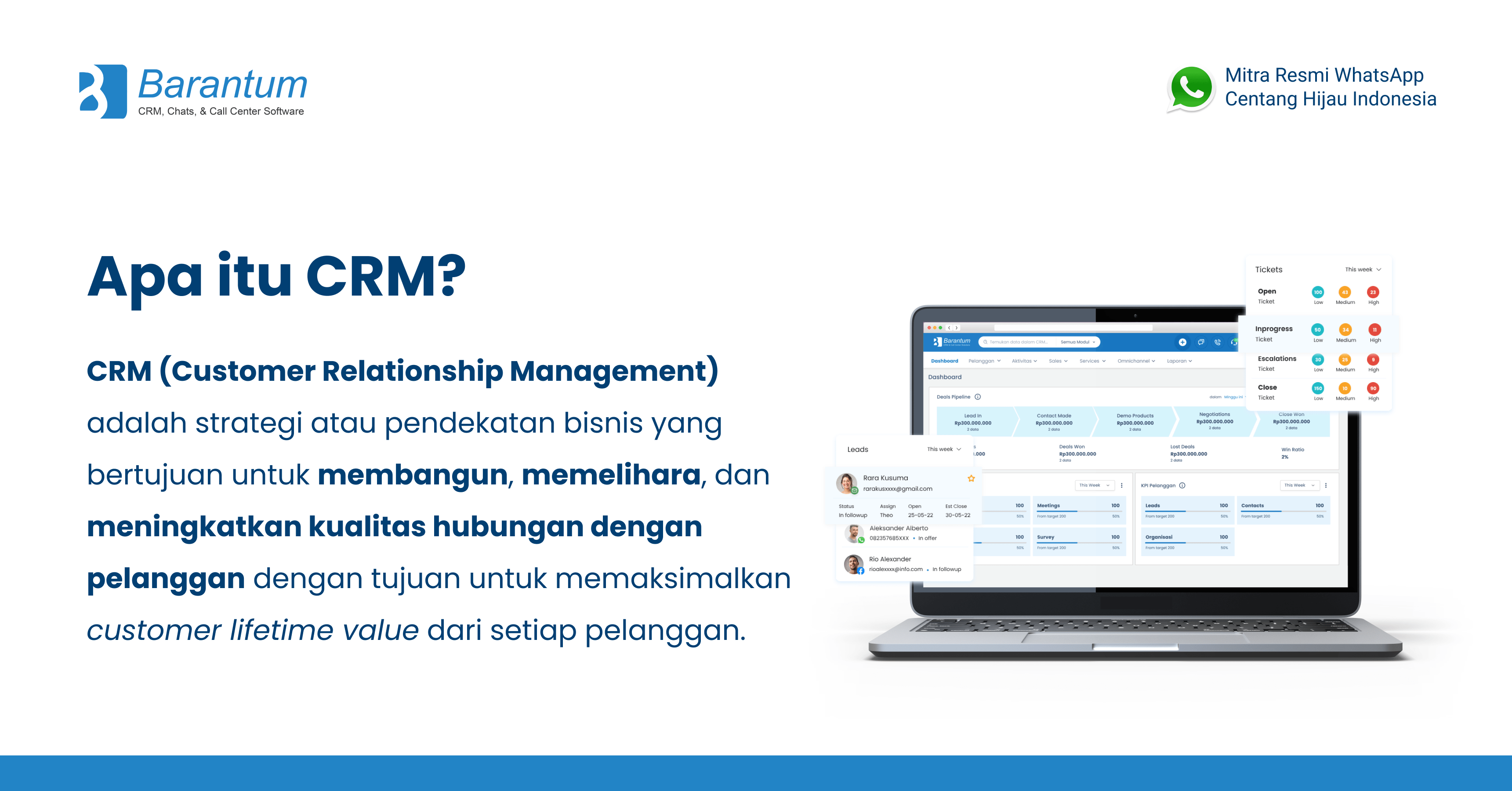 Pengertian CRM (Customer Relationship Management)