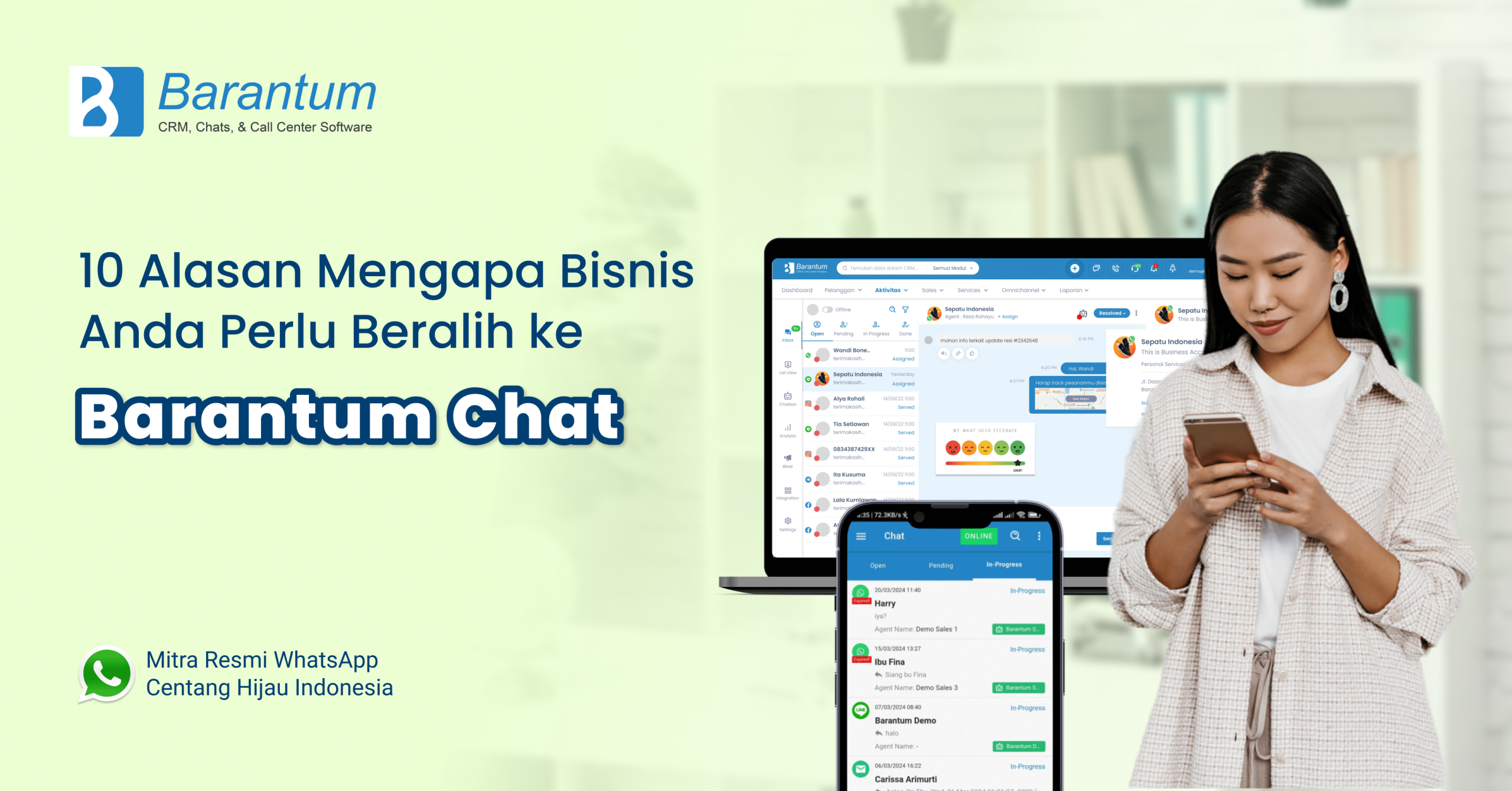 header alasan bisnis perlu beralih ke barantum chat