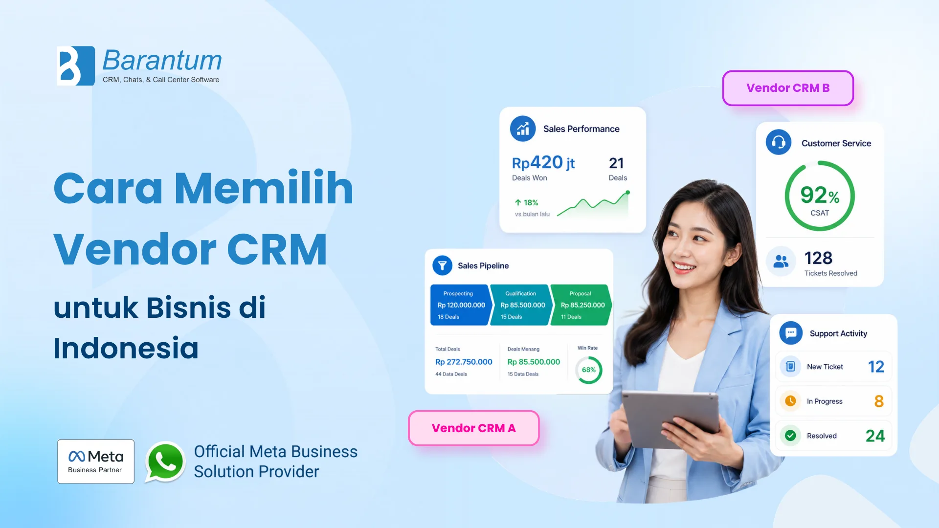 Cara Memilih Vendor CRM yang Tepat untuk Bisnis