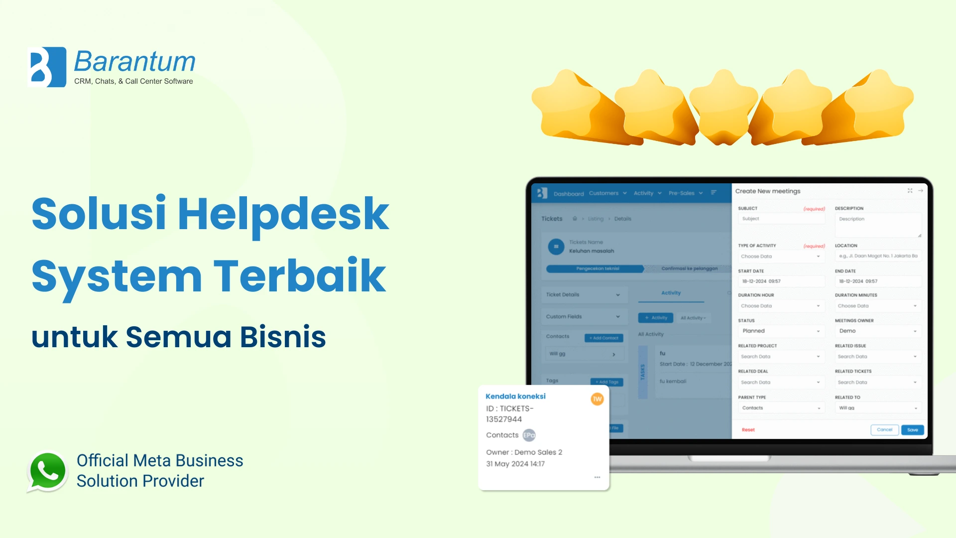 Solusi Helpdesk System Terbaik untuk Semua Bisnis