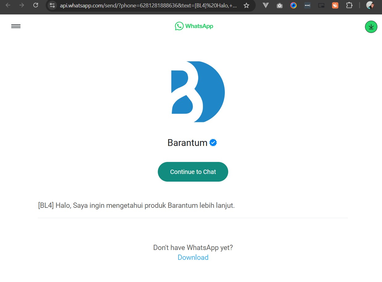 WA Me Barantum WA Me Barantum