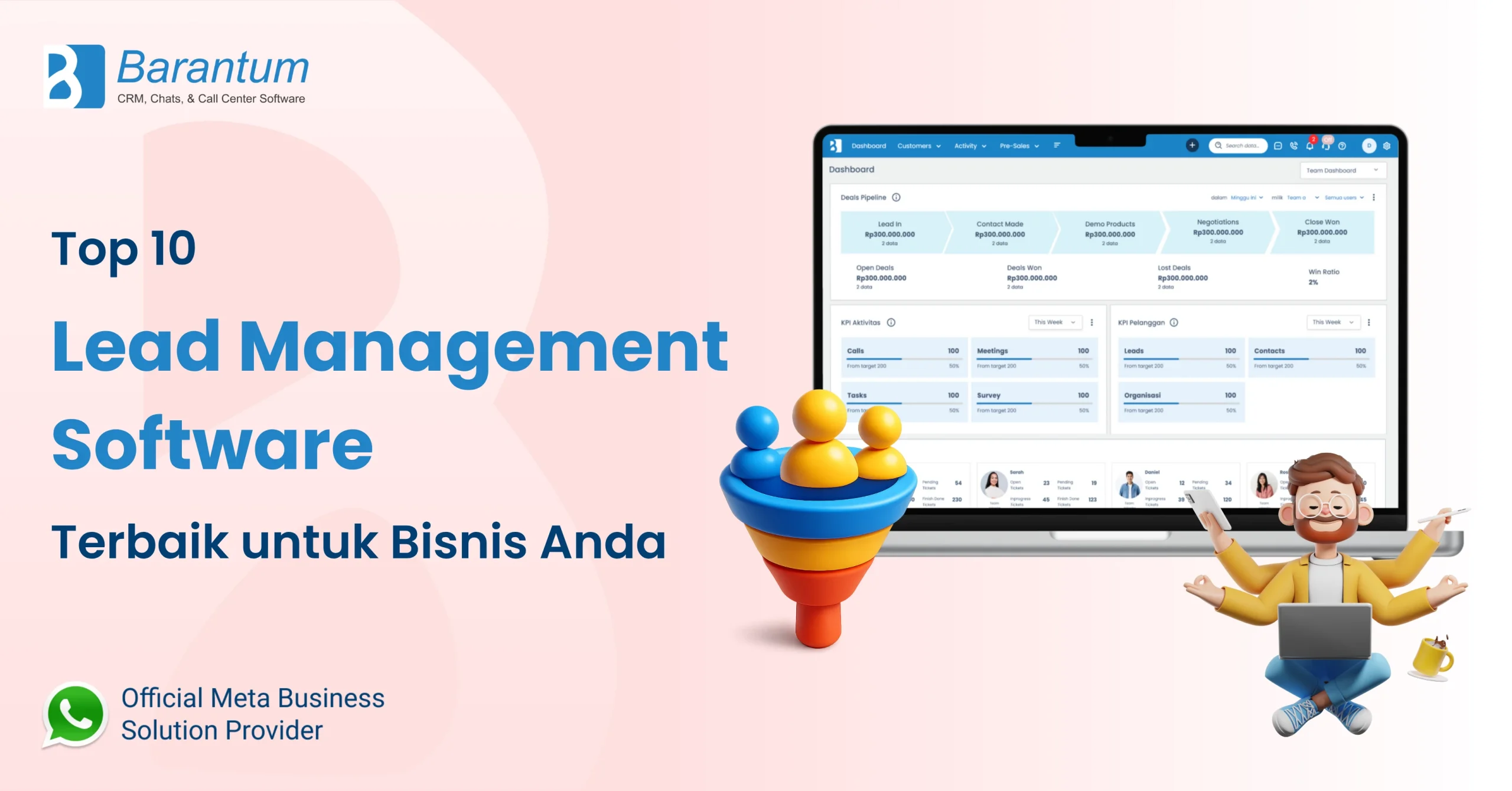 Top 10 Lead Management Software Terbaik untuk Bisnis Anda Top 10 Lead Management Software Terbaik untuk Bisnis Anda