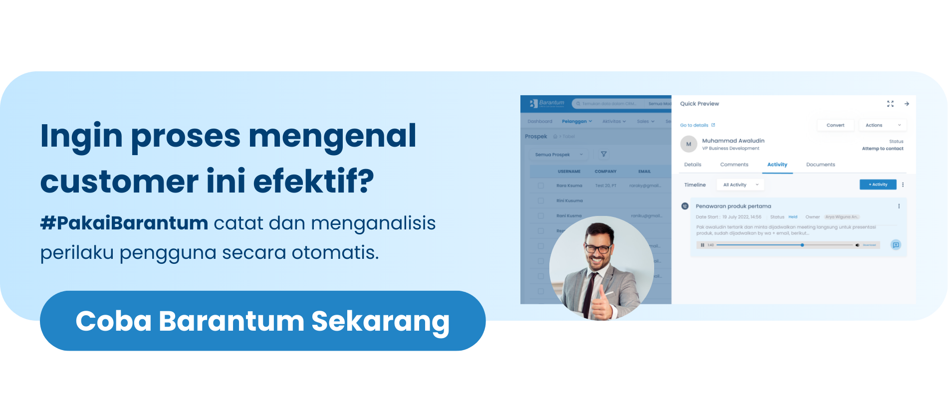 Ingin proses mengenal customer ini efektif? Ingin proses mengenal customer ini efektif?