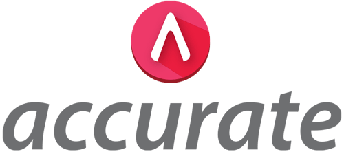 accurate logo accurate logo