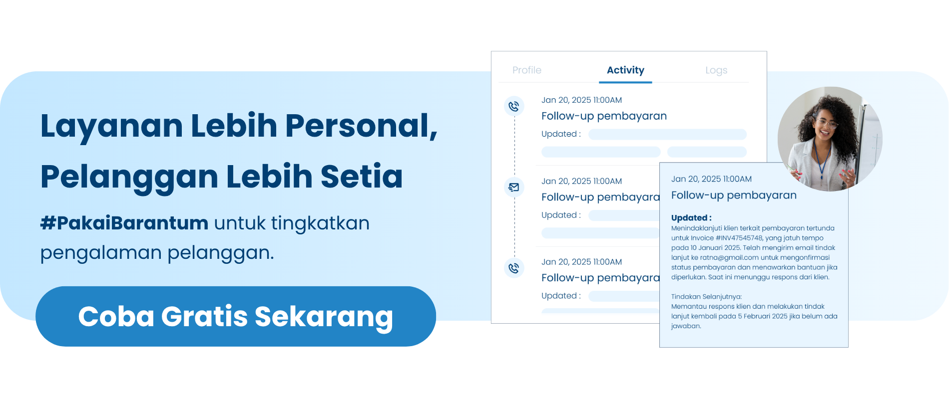 Kenali Lebih Pelanggan Lebih Personal Dengan Barantum