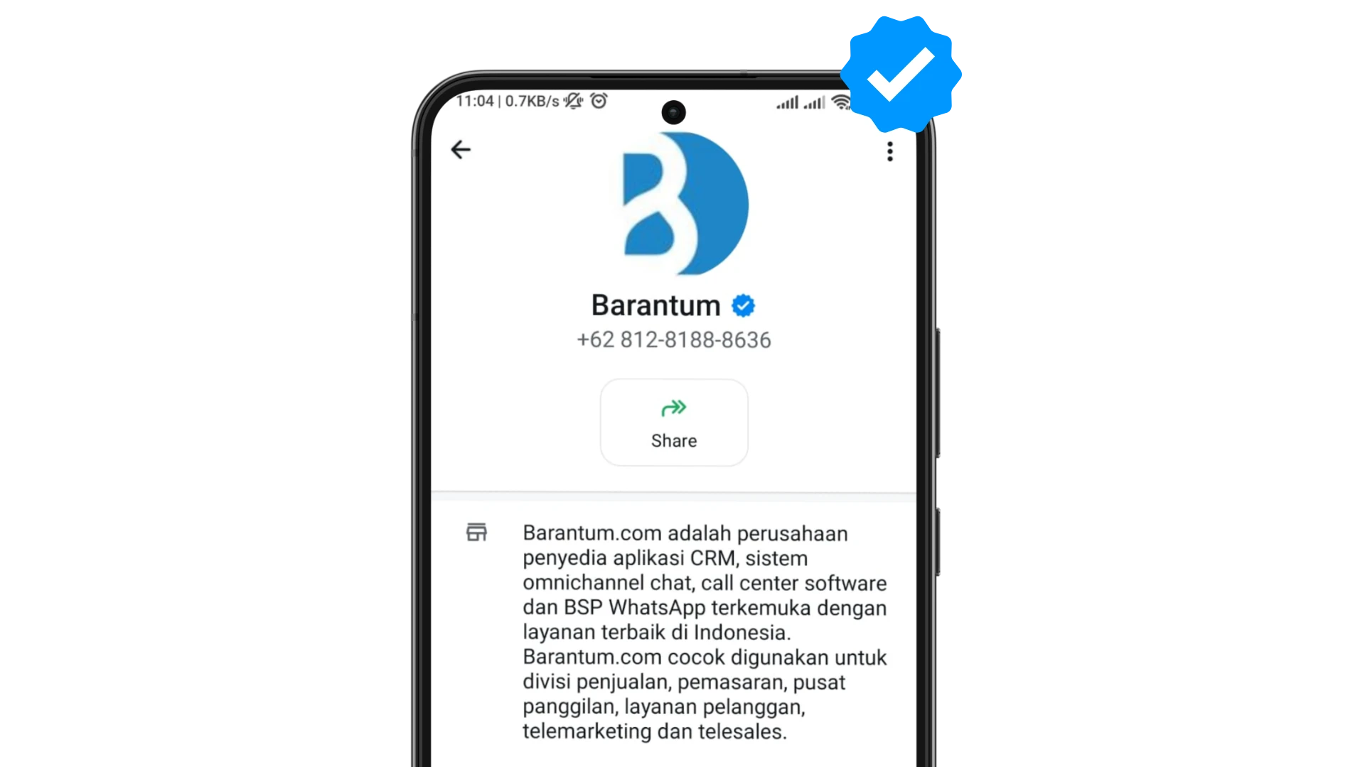 Centang Biru Centang Biru Verified