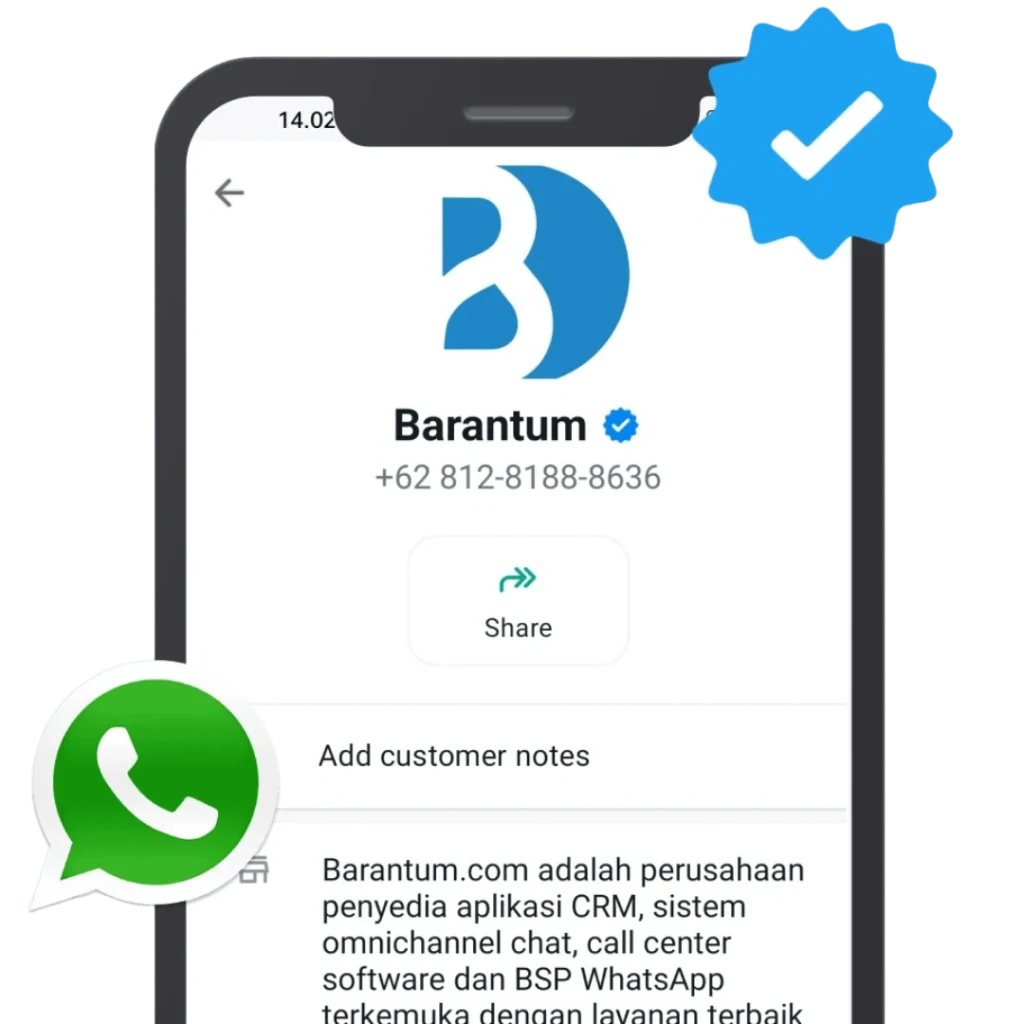 Centang Biru Barantum 1x1