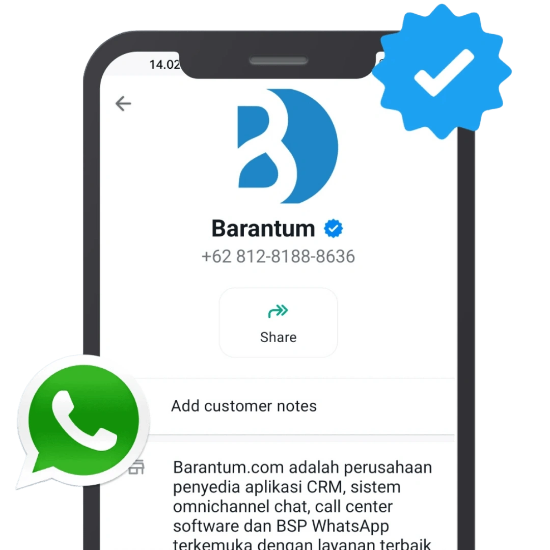 Centang Biru Barantum 1x1