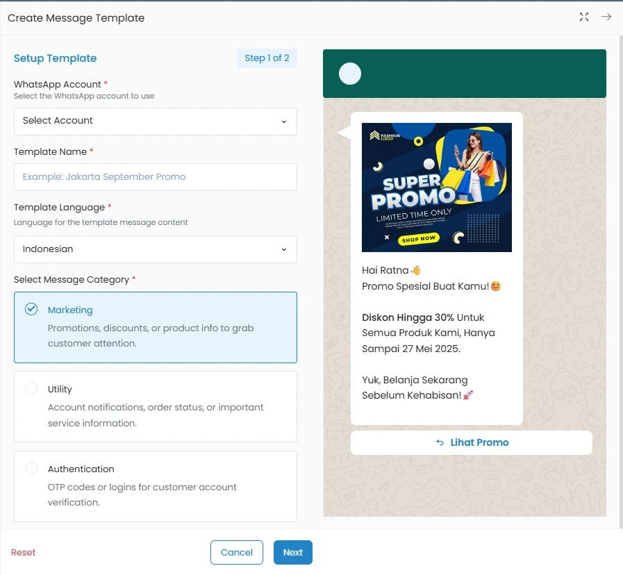 cara wa blast barantum