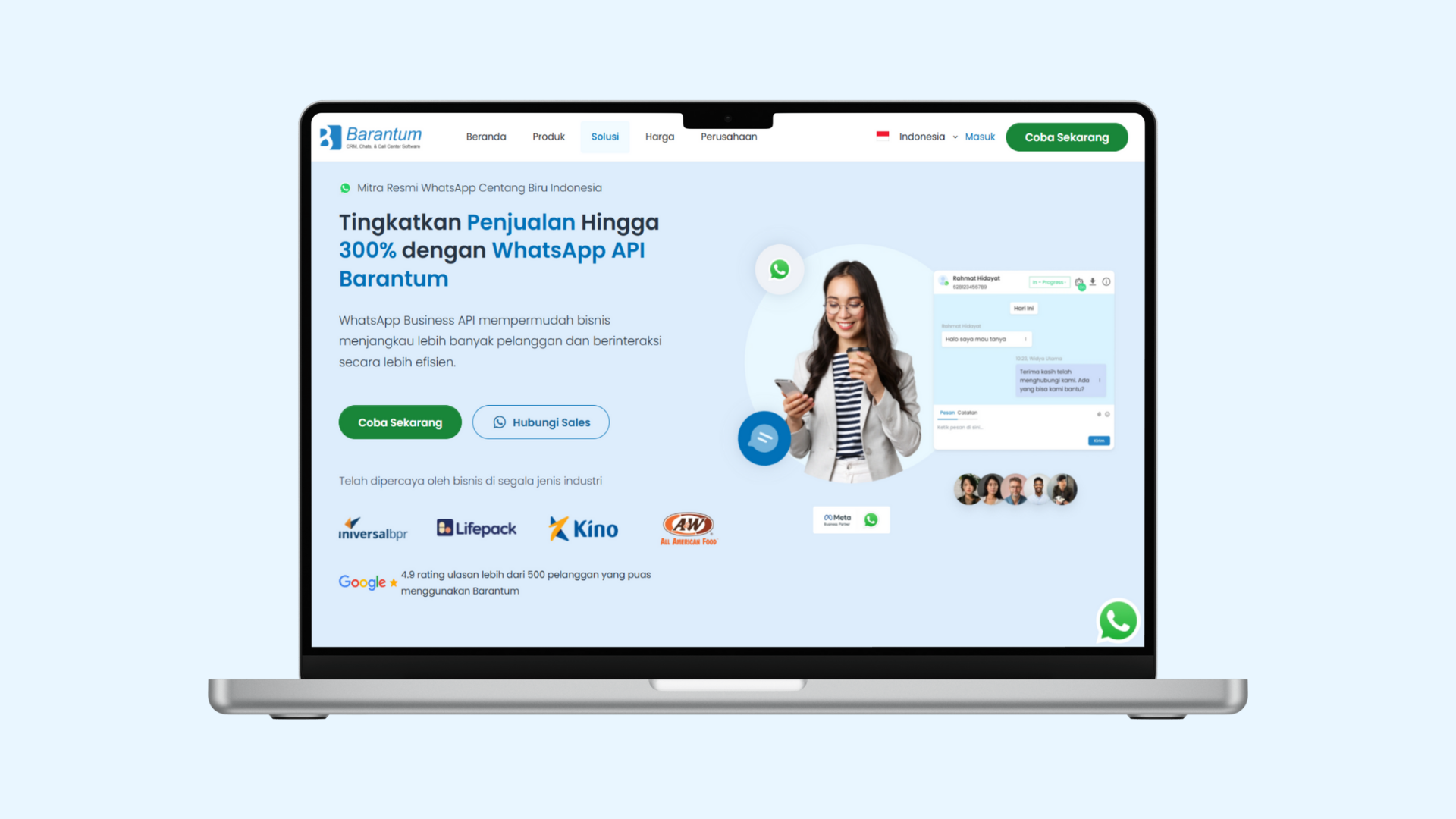 Hero WA API Barantum Hero WA API Barantum