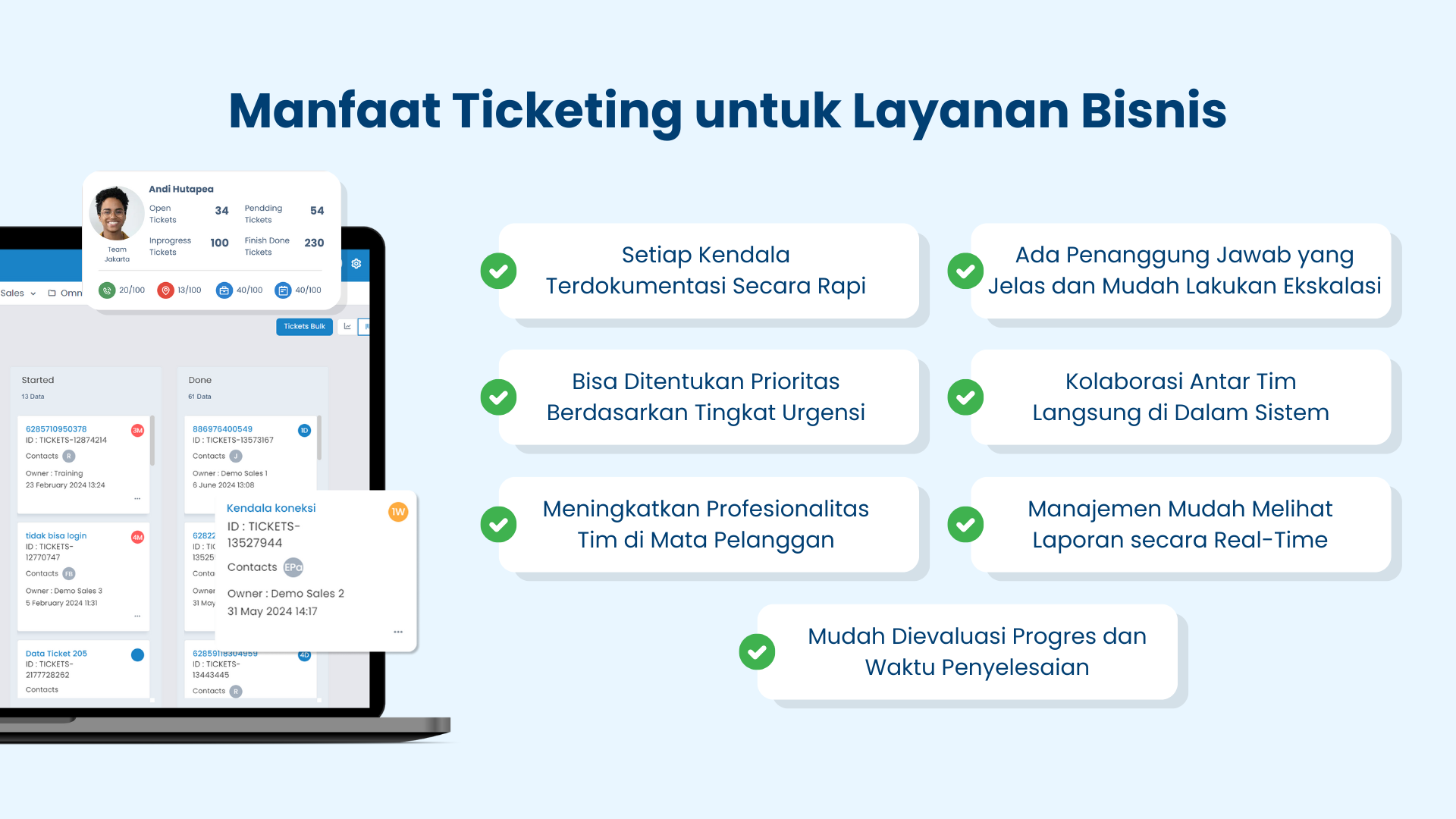 Manfaat Ticketing