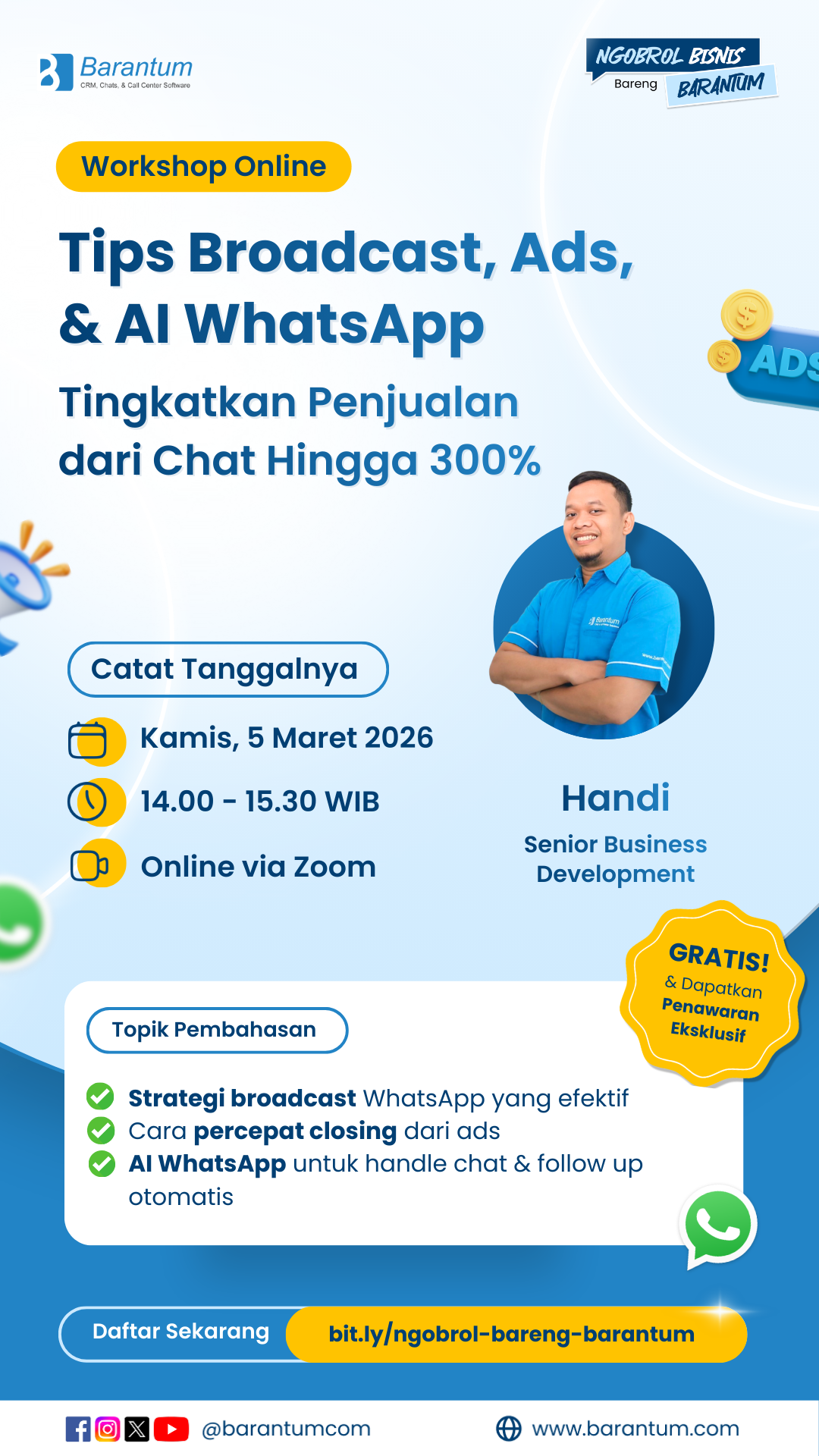 Ngobrol Bisnis Bareng Barantum - Maret 2026