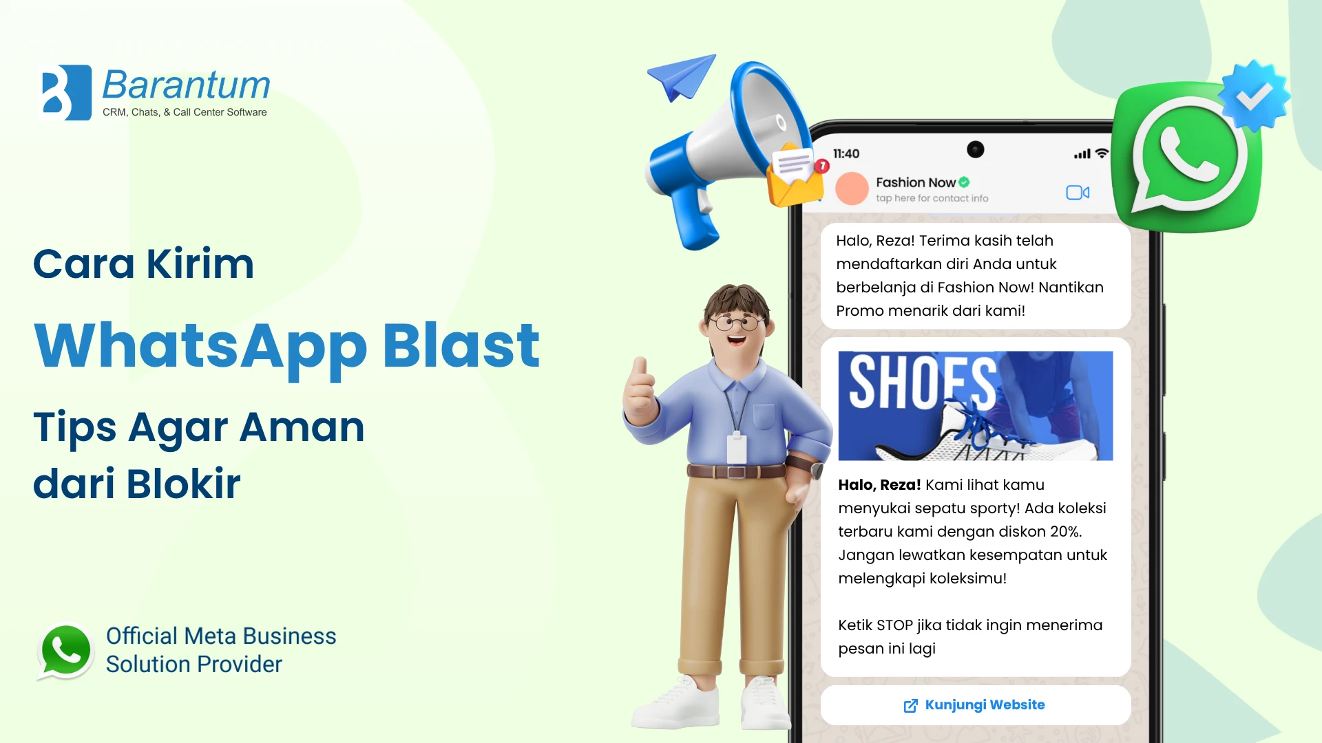 Cara Mudah Kirim WA Blast Tanpa Takut Terblokir