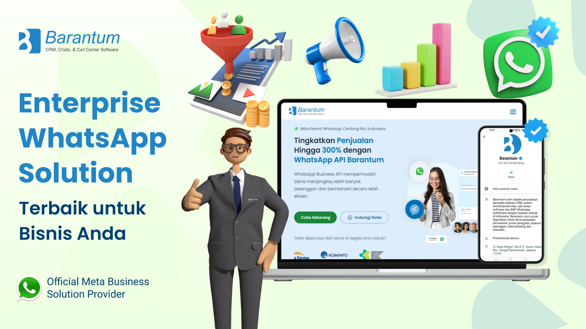 Enterprise WhatsApp Solution Terbaik untuk Bisnis Anda