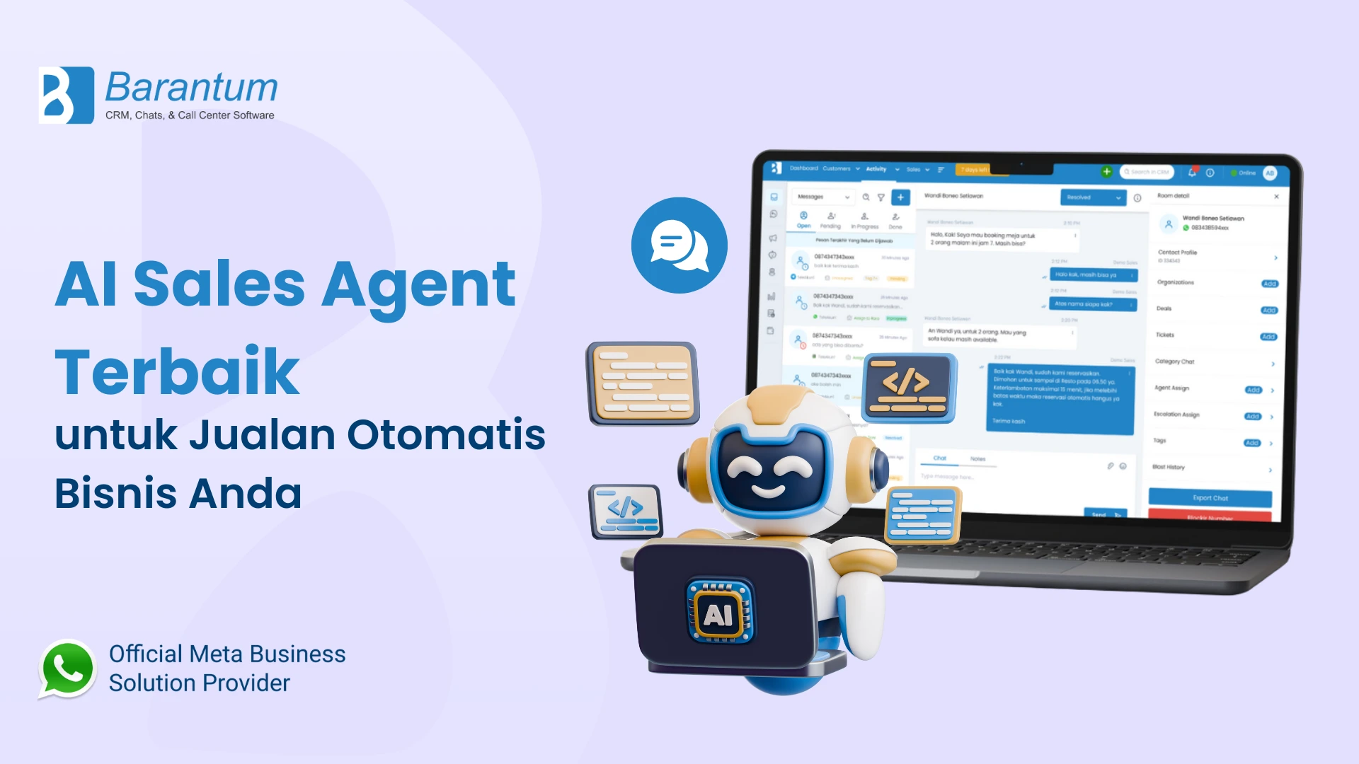 AI Sales Agent Terbaik untuk Jualan Otomatis Bisnis Anda