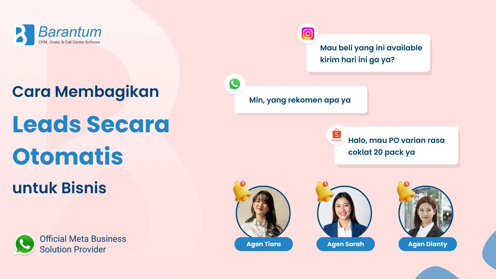 Cara Membagikan Leads Secara Otomatis untuk Bisnis