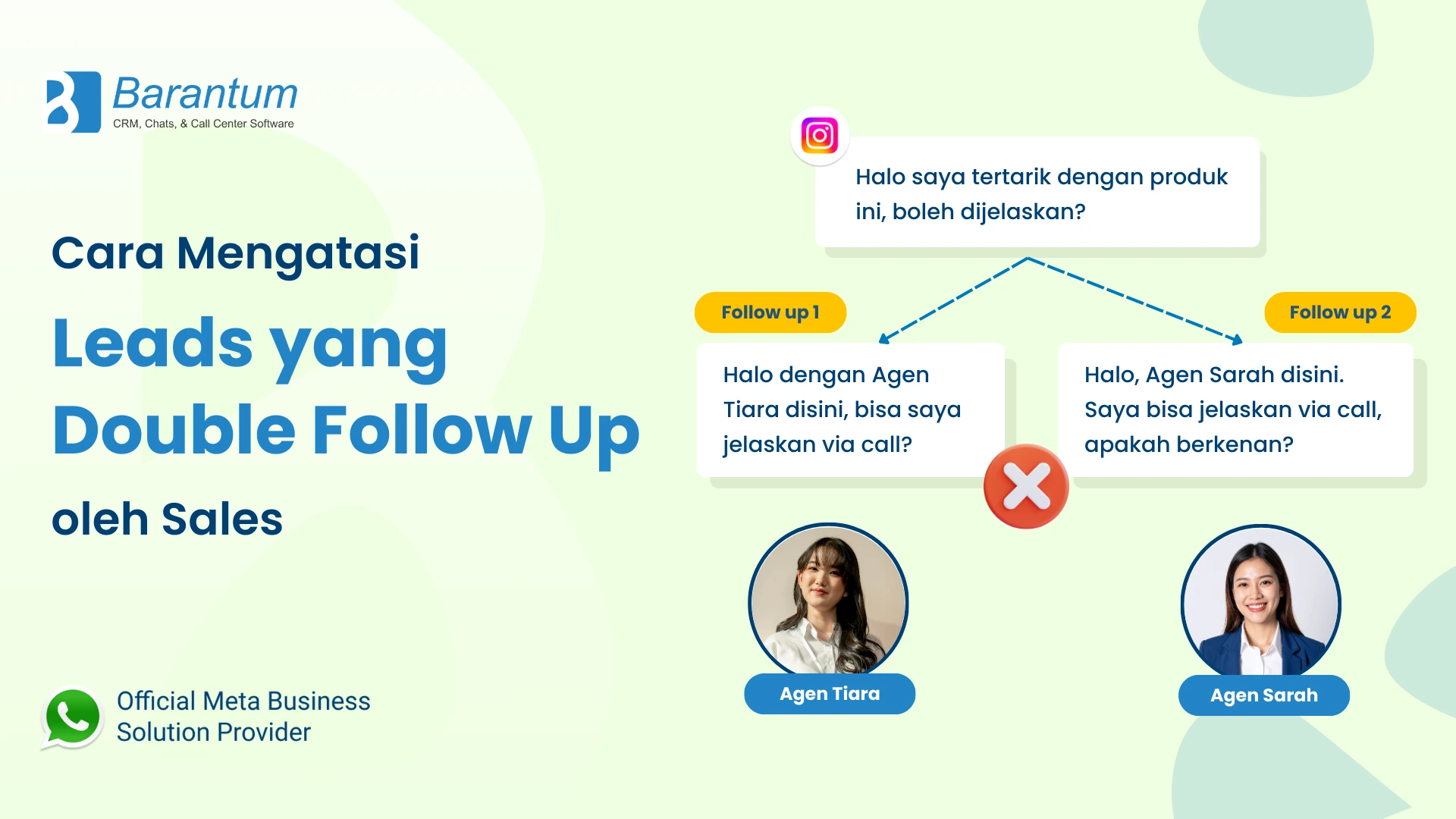 Cara Mengatasi Leads yang Double Follow Up oleh Sales