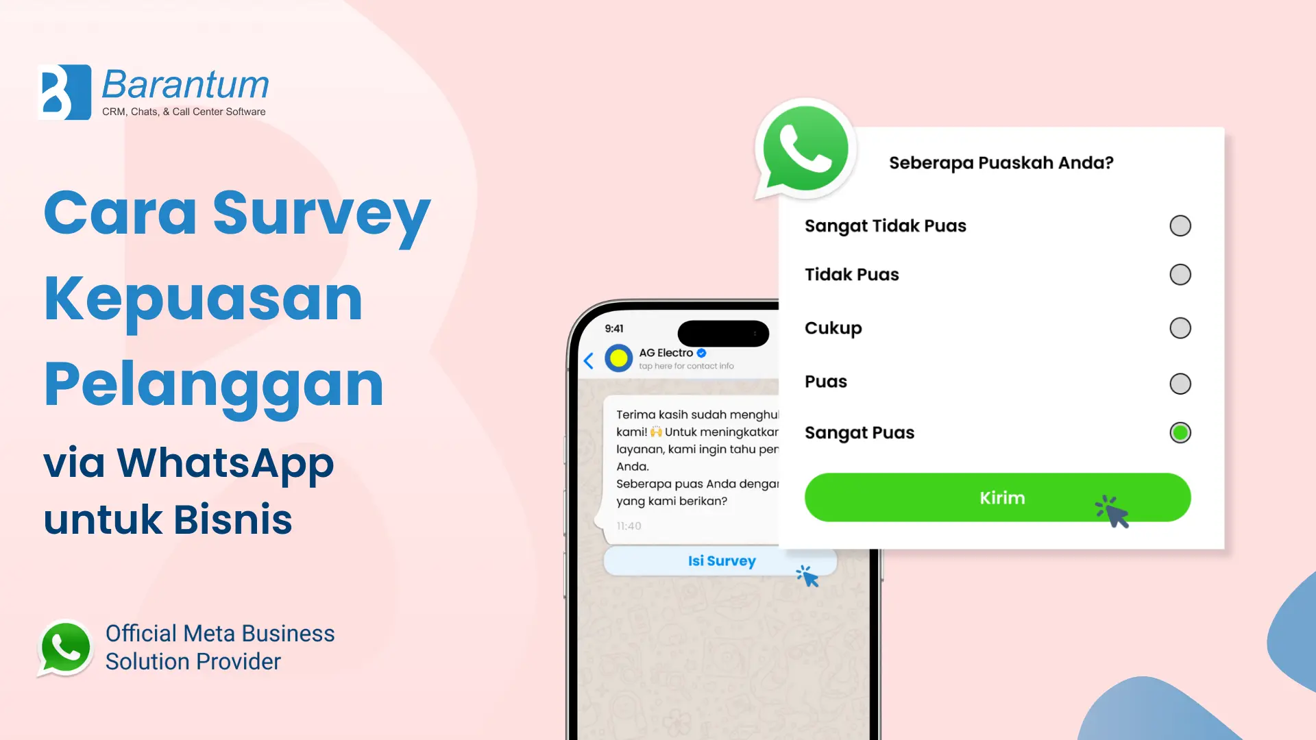 Cara Survey Kepuasan Pelanggan via WhatsApp untuk Bisnis