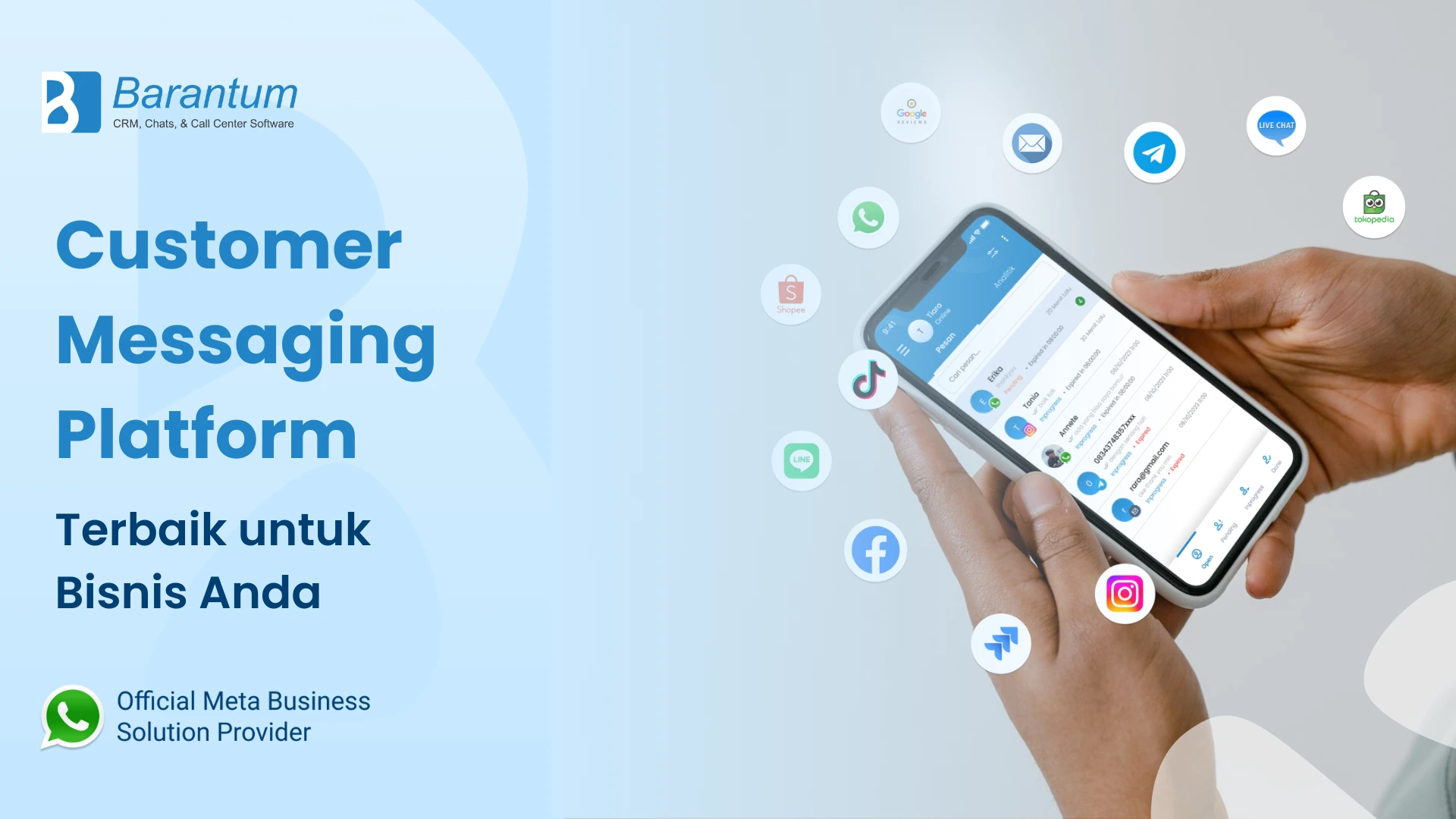 Customer Messaging Platform Terbaik untuk Bisnis Anda