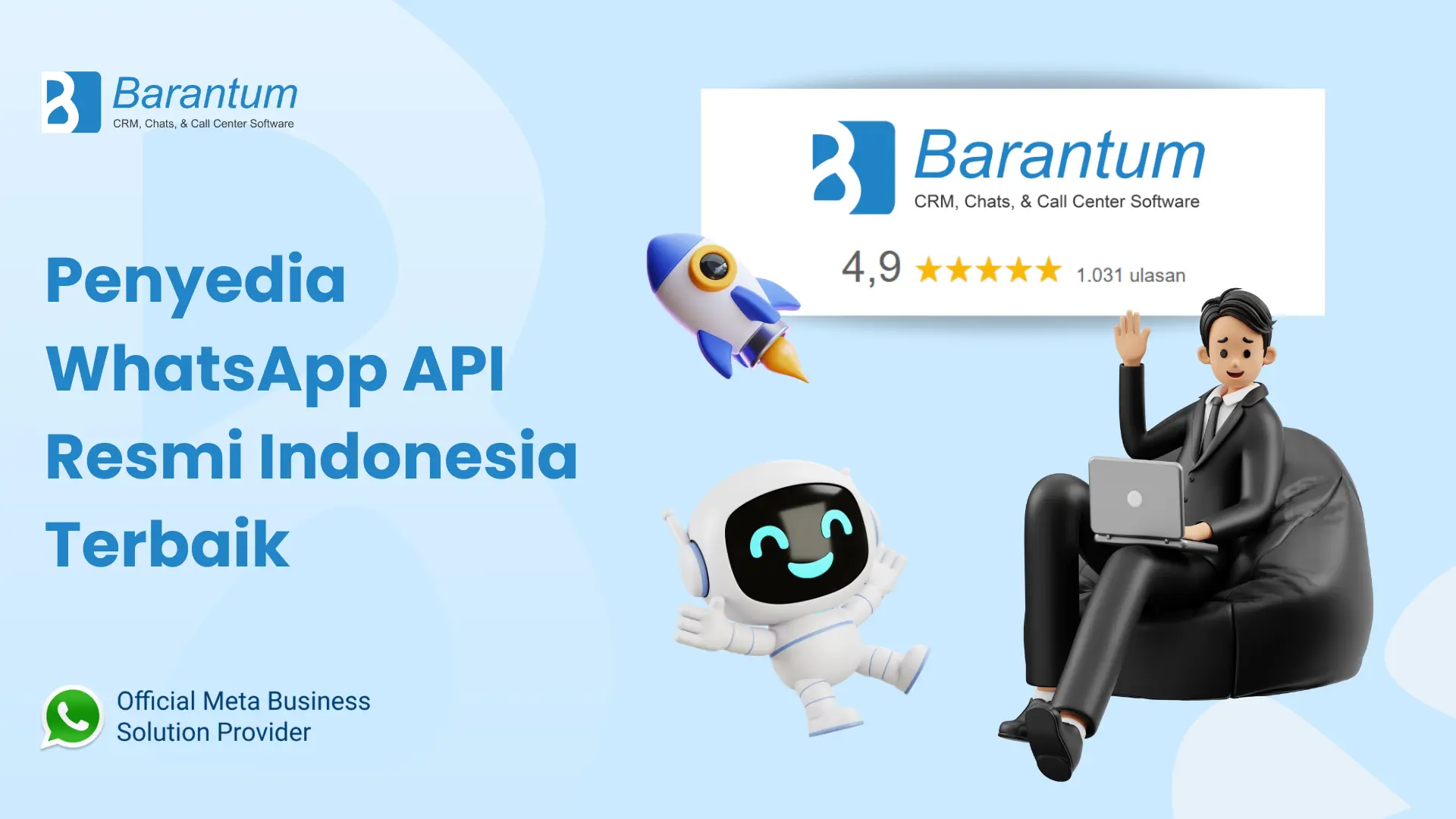 Penyedia WhatsApp API Resmi Indonesia Terbaik