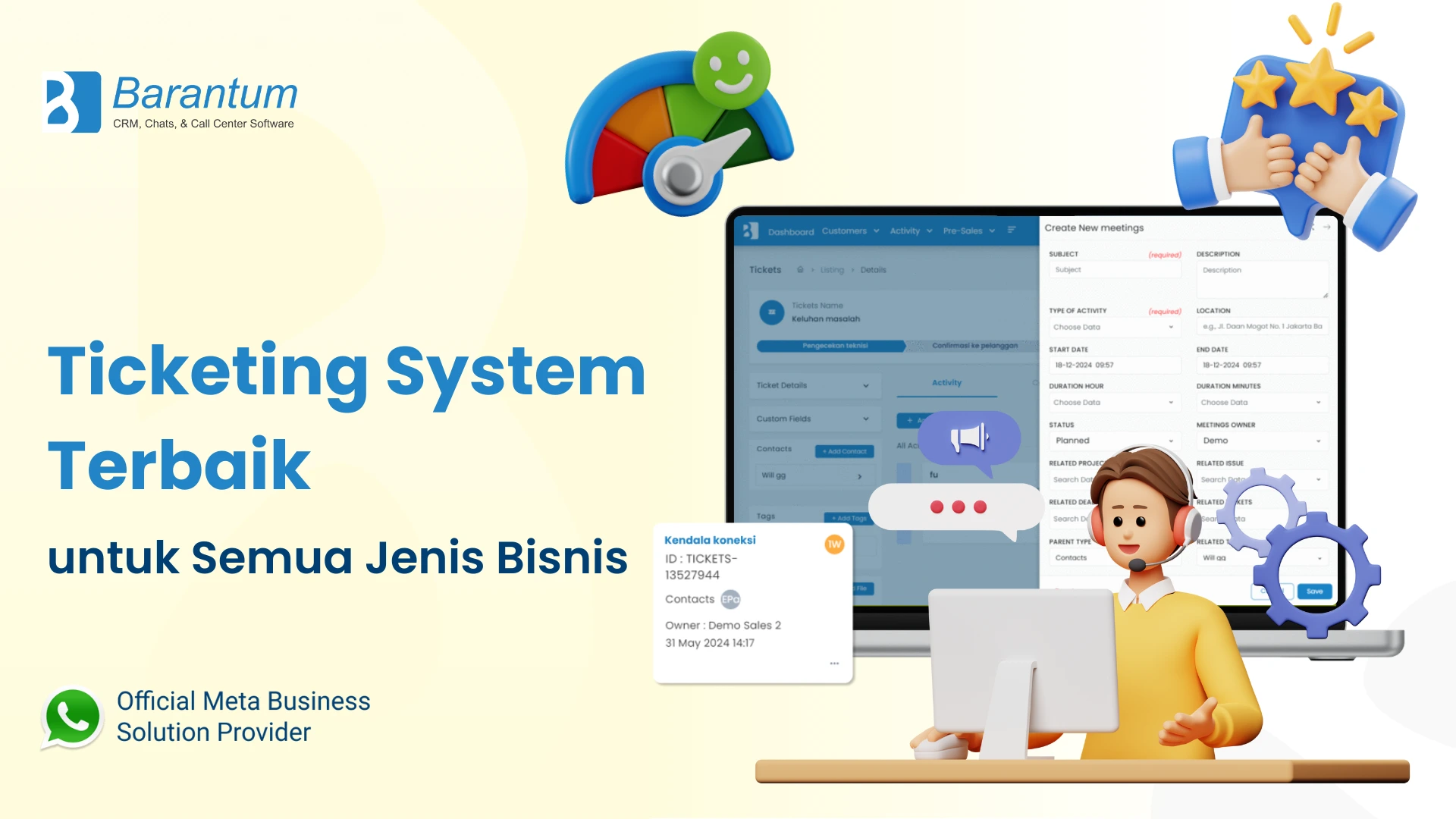 Ticketing System Terbaik untuk Semua Jenis Bisnis