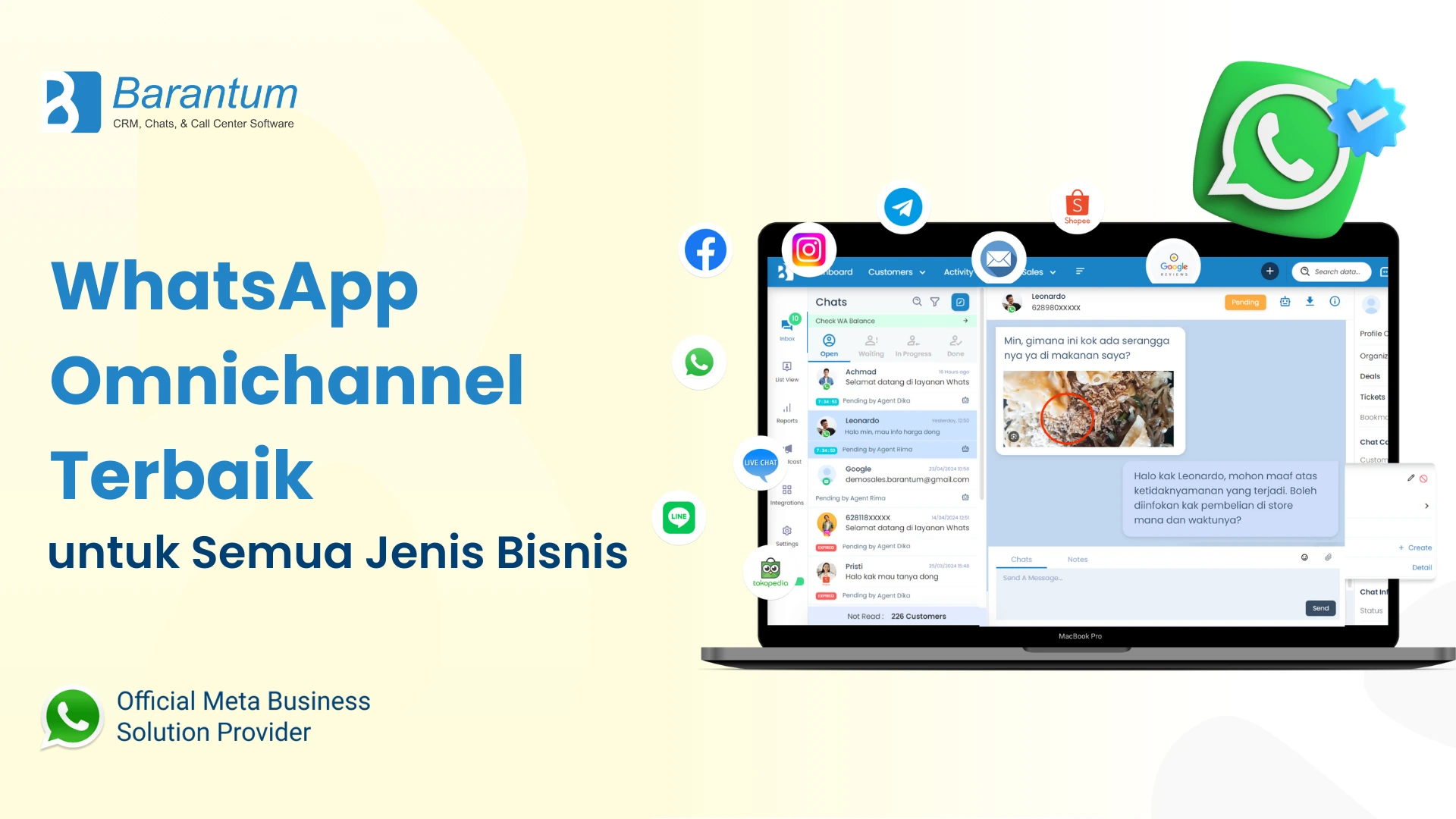 WhatsApp Omnichannel Terbaik untuk Semua Jenis Bisnis