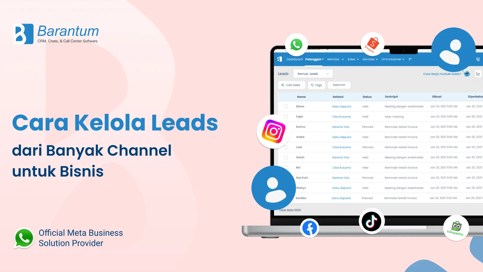 Cara Kelola Leads dari Banyak Channel untuk Bisnis