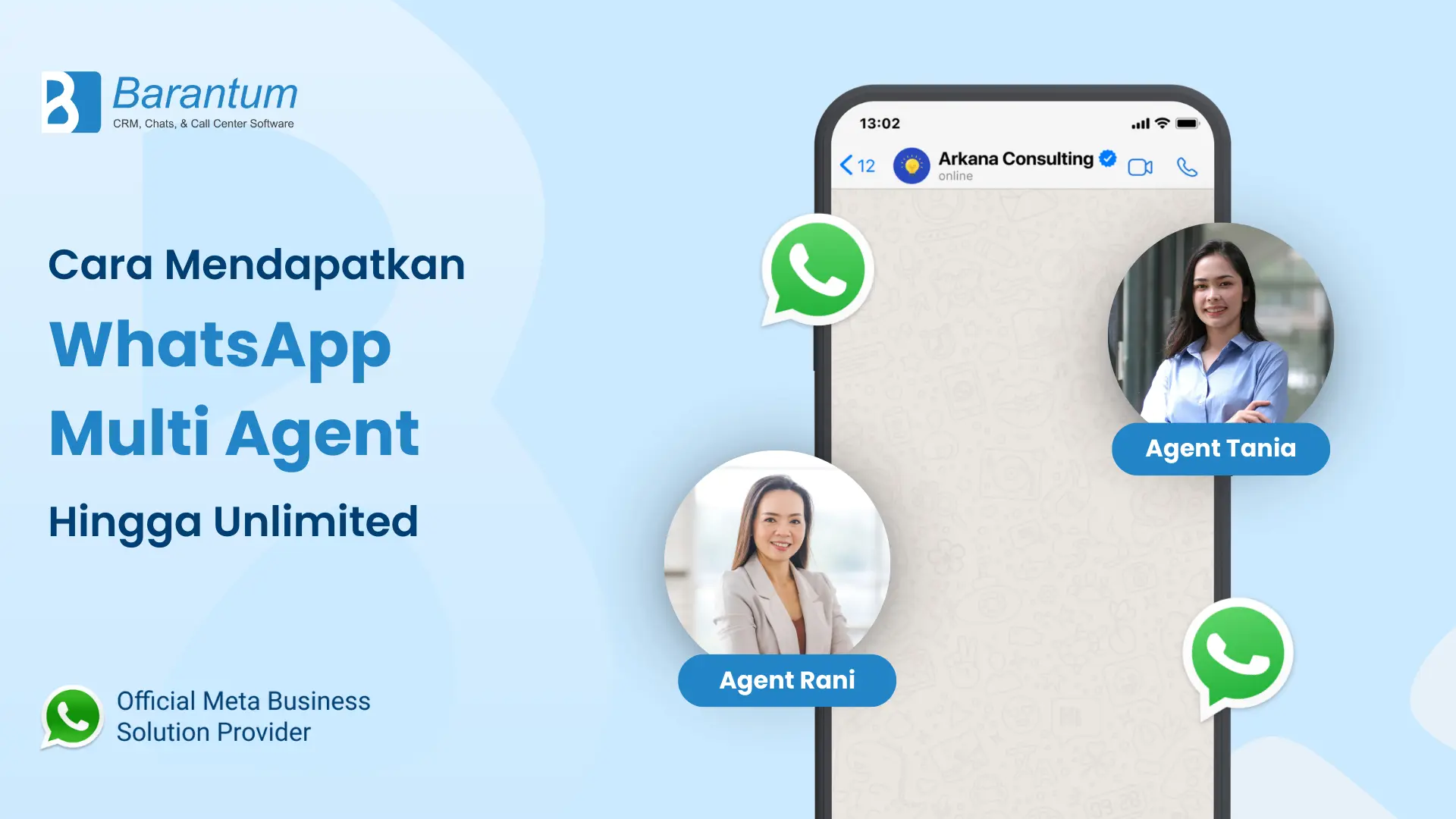 Cara Mendapatkan WhatsApp Multi Agent Hingga Unlimited