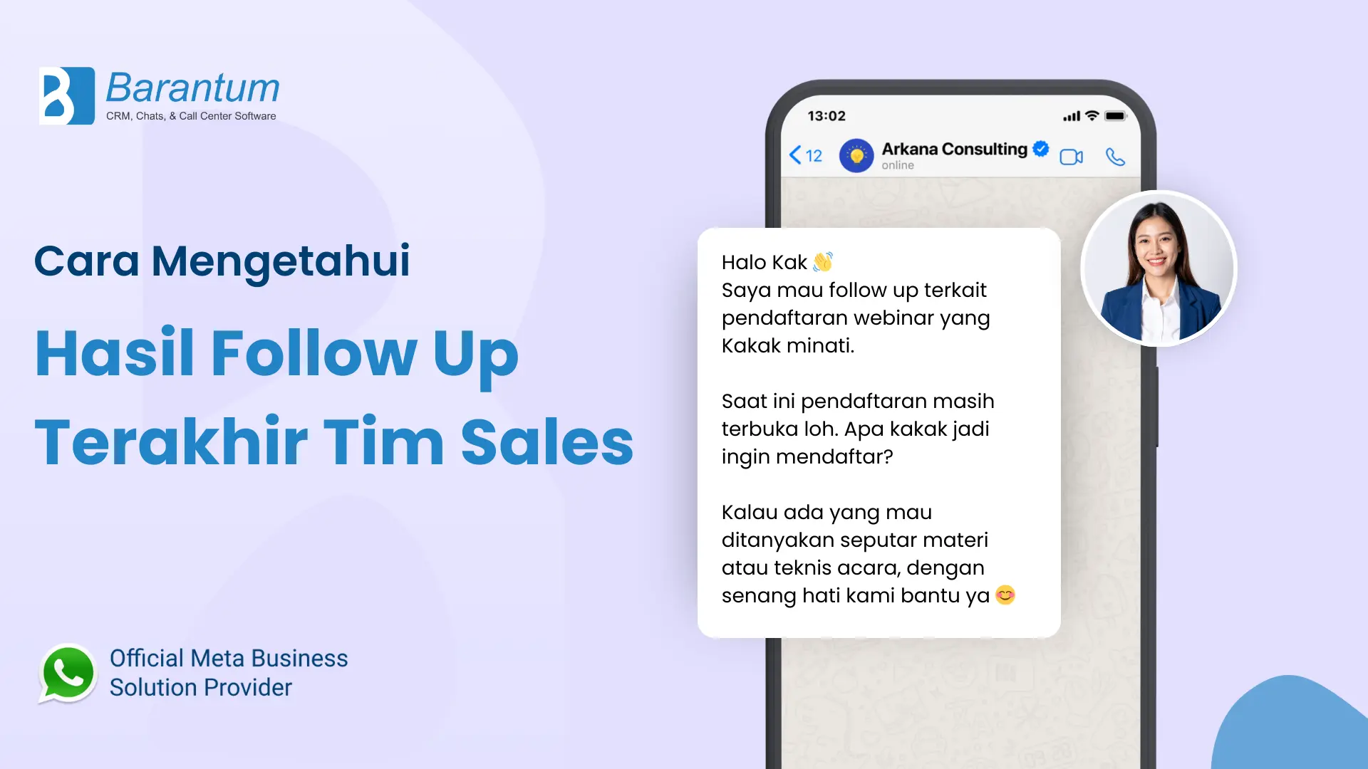Cara Mengetahui Hasil Follow Up Terakhir Tim Sales