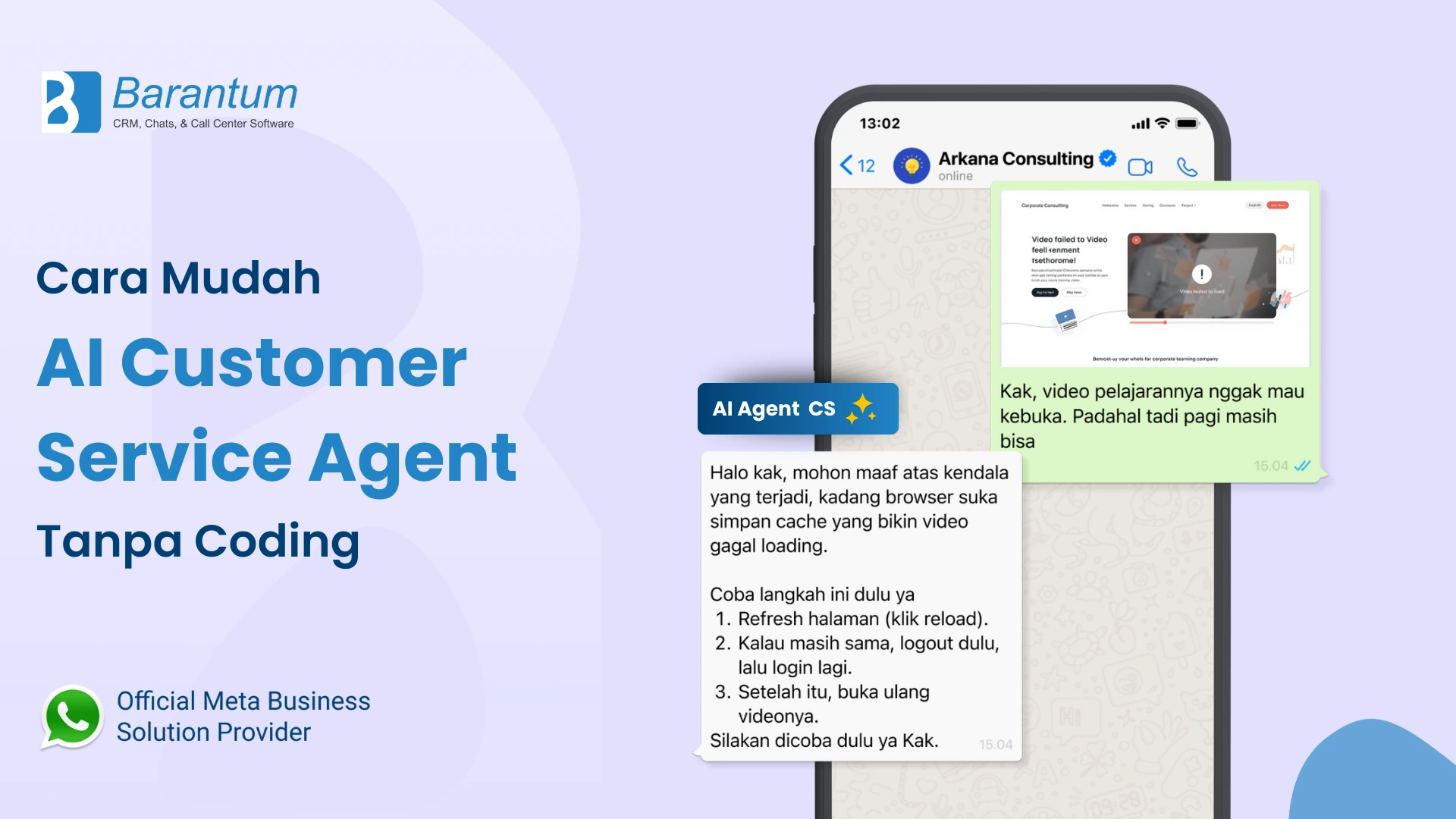 Cara Mudah Membuat AI Customer Service Agent Tanpa Coding