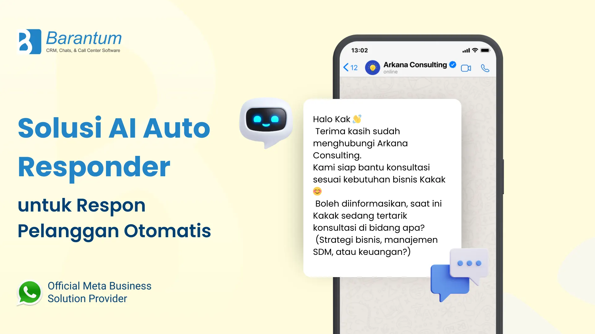 Solusi AI Auto Responder untuk Respon Pelanggan Otomatis