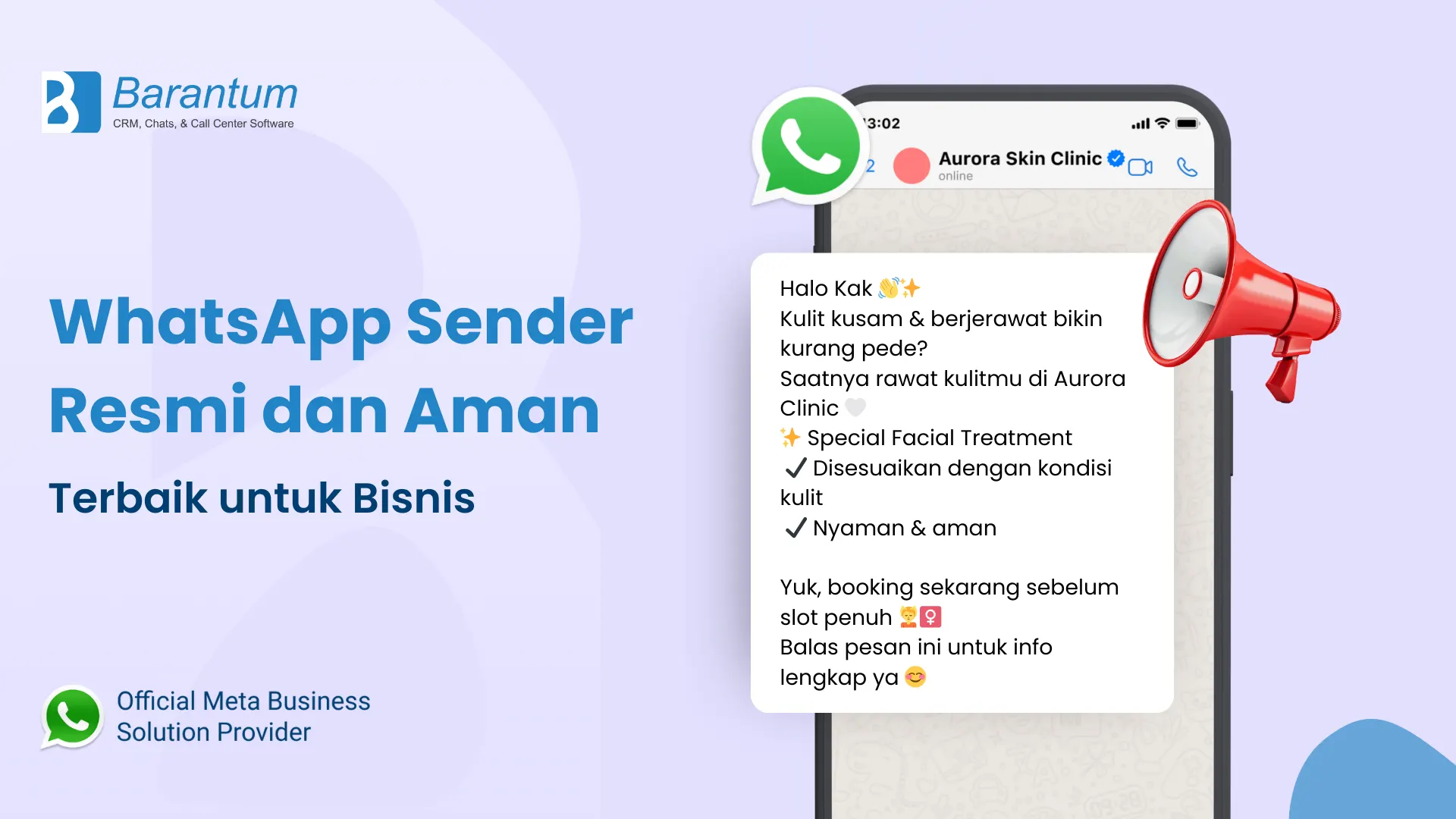 WhatsApp Sender Resmi dan Aman Terbaik untuk Bisnis