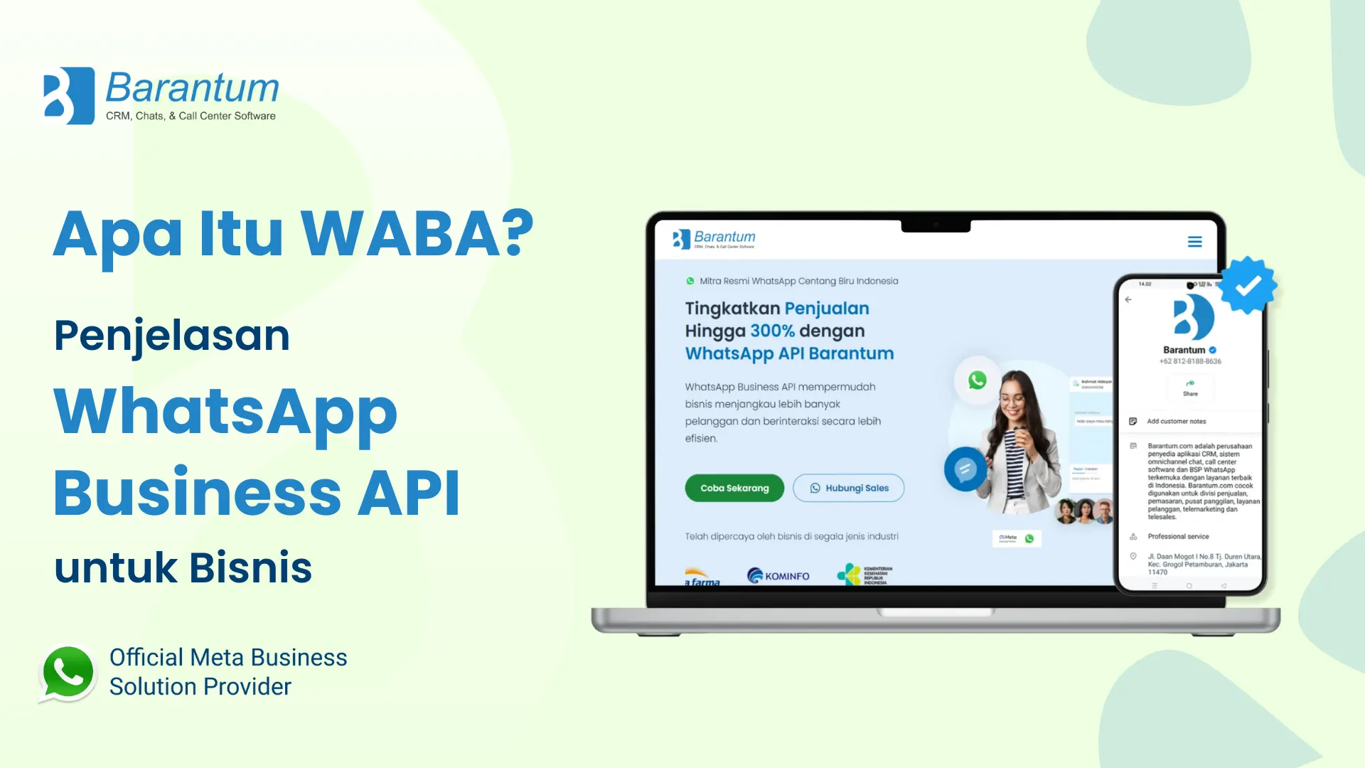Penjelasan WhatsApp Business API untuk Bisnis