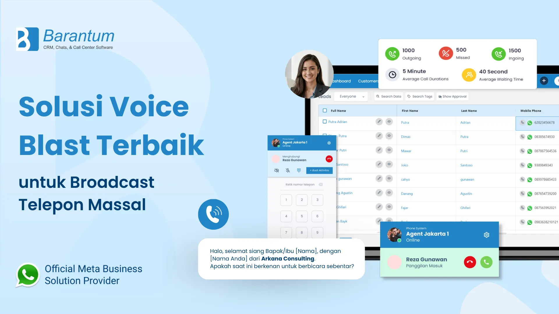 Solusi Voice Blast Terbaik