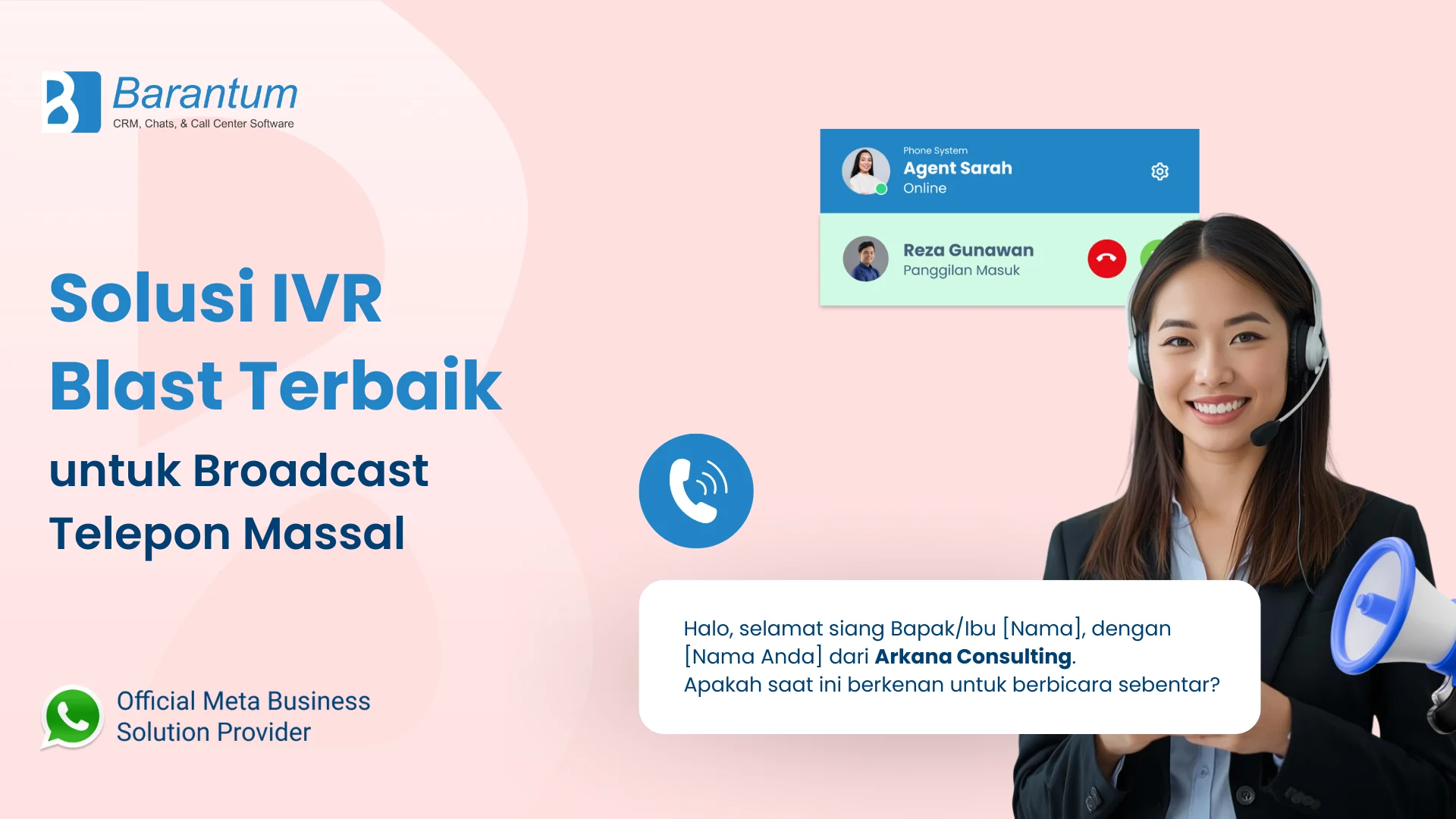 Solusi IVR Blast Terbaik