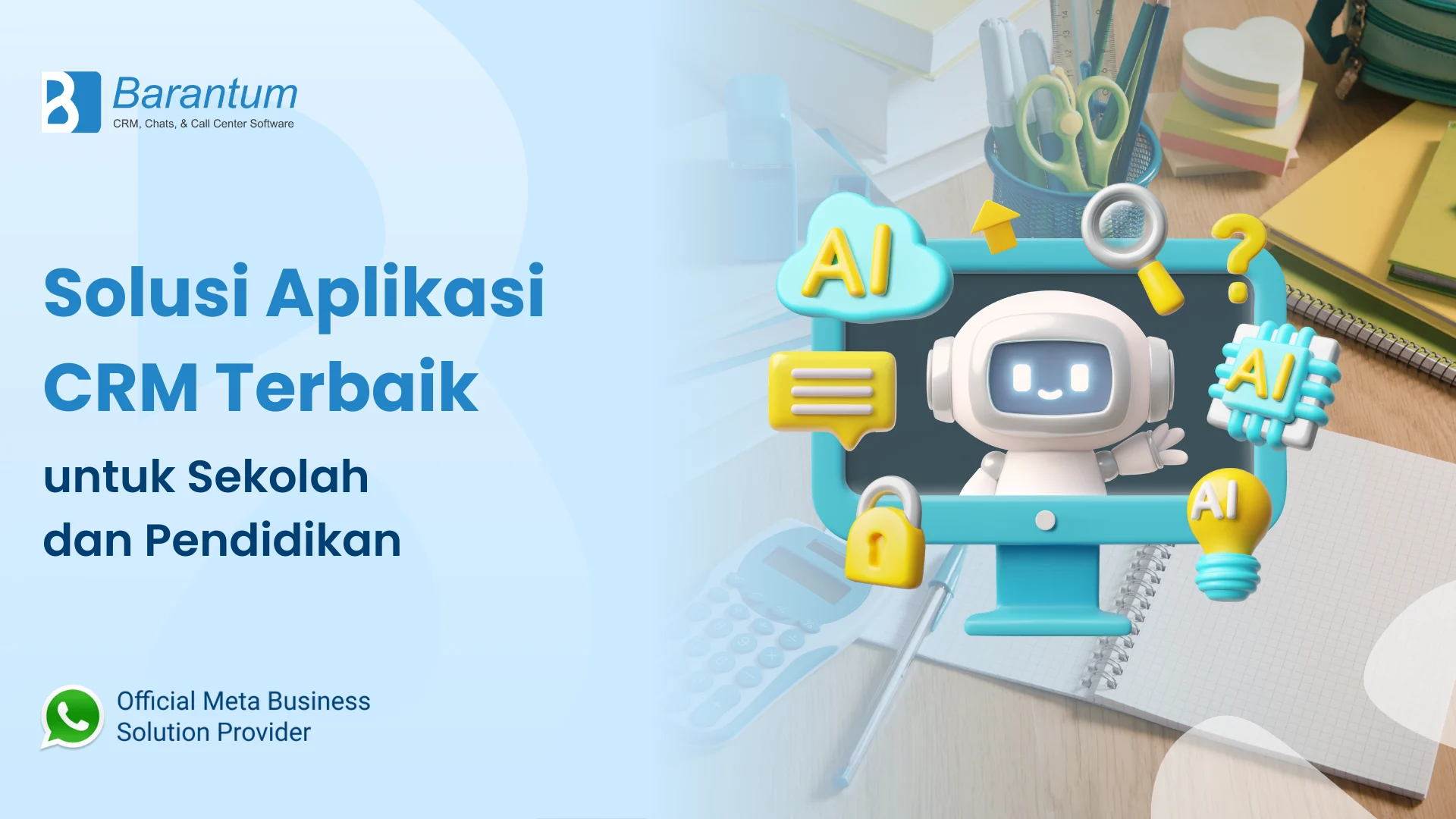 Solusi Aplikasi CRM Terbaik untuk Sekolah & Pendidikan
