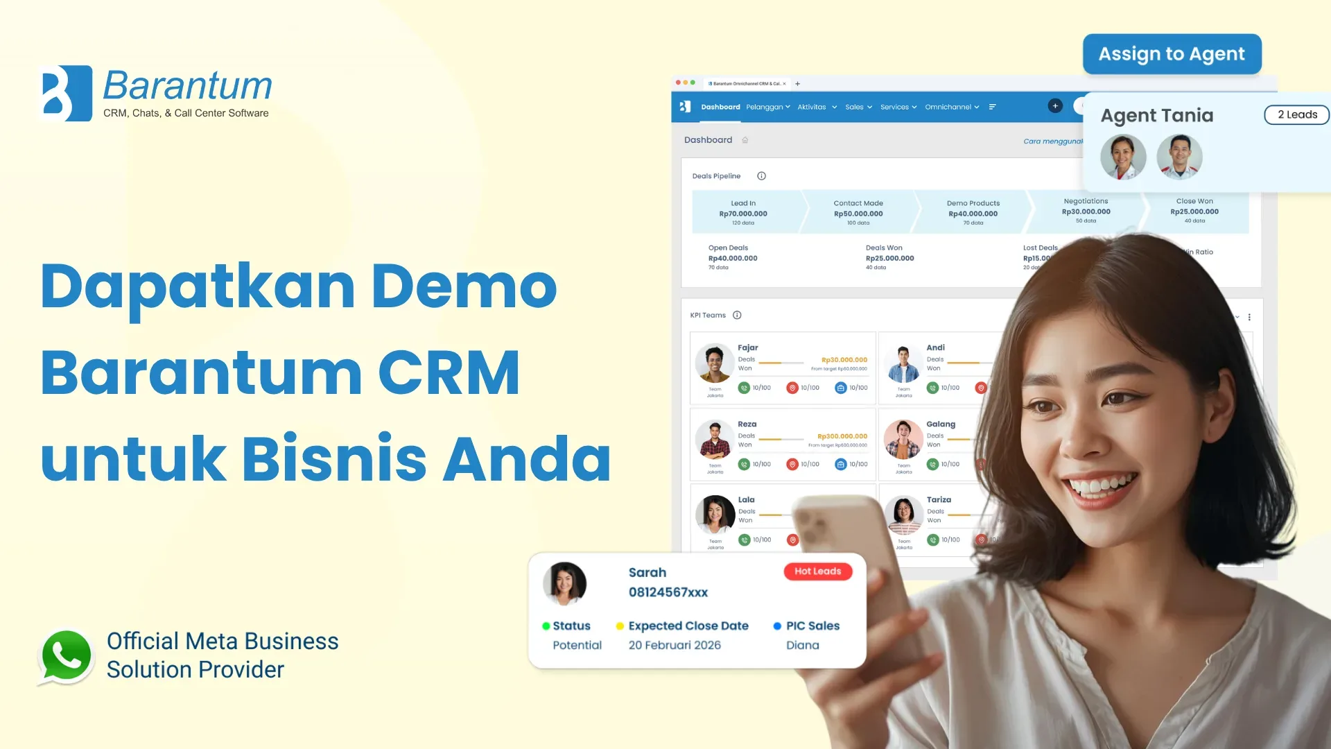 Dapatkan Demo Barantum CRM untuk Bisnis Anda
