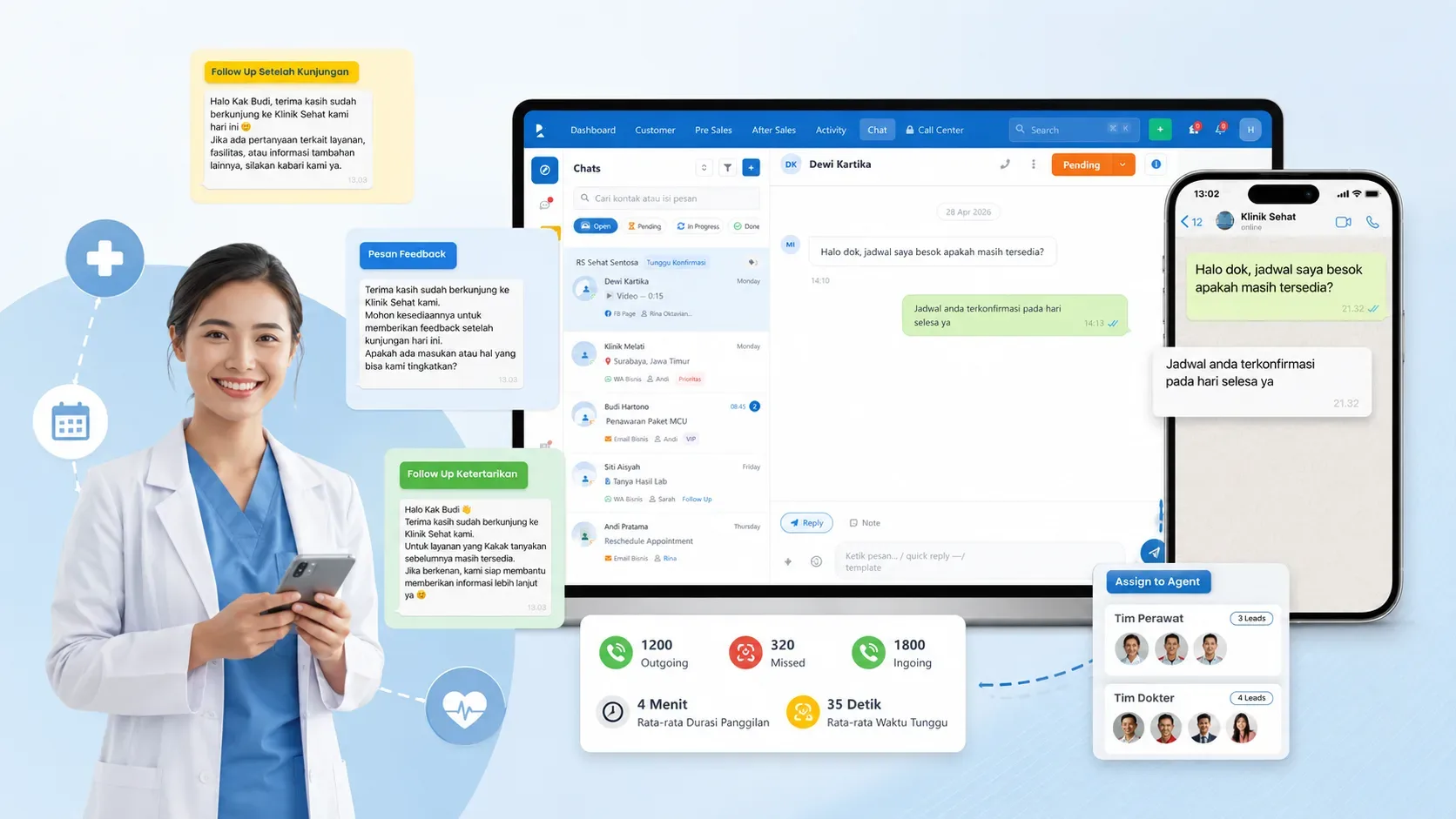 Solusi CRM Klinik Terbaik dengan Barantum CRM Solusi CRM Klinik Terbaik dengan Barantum CRM
