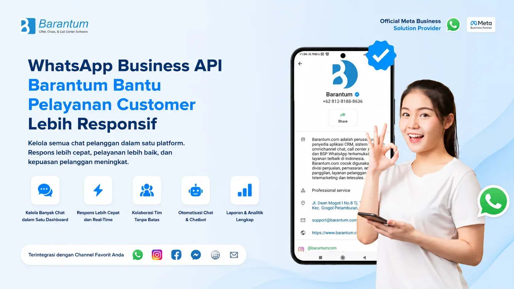 WhatsApp Business API Barantum Bantu Pelayanan Pelanggan Lebih Responsif WhatsApp Business API Barantum Bantu Pelayanan Pelanggan Lebih Responsif