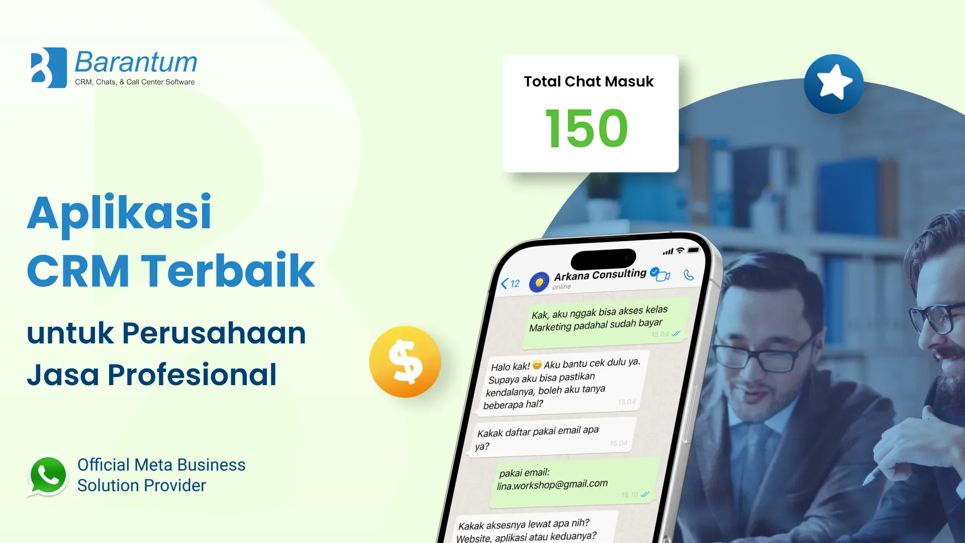 Aplikasi CRM Terbaik untuk Perusahaan Jasa Profesional