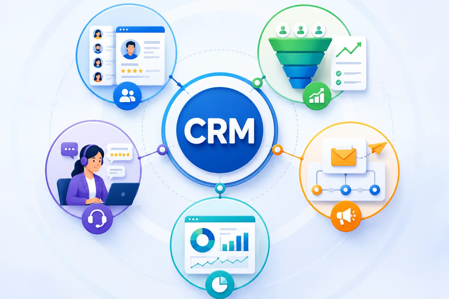 Komponen Utama dalam CRM Komponen Utama dalam CRM