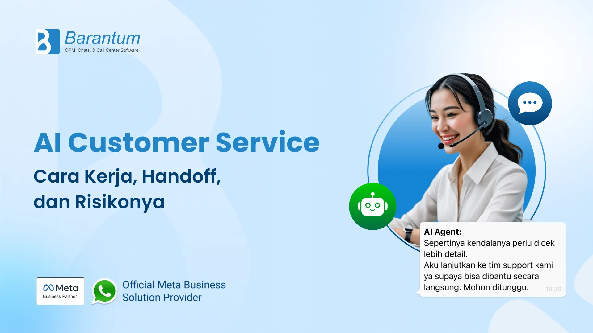 AI Customer Service Cara Kerja, Handoff, dan Risikonya