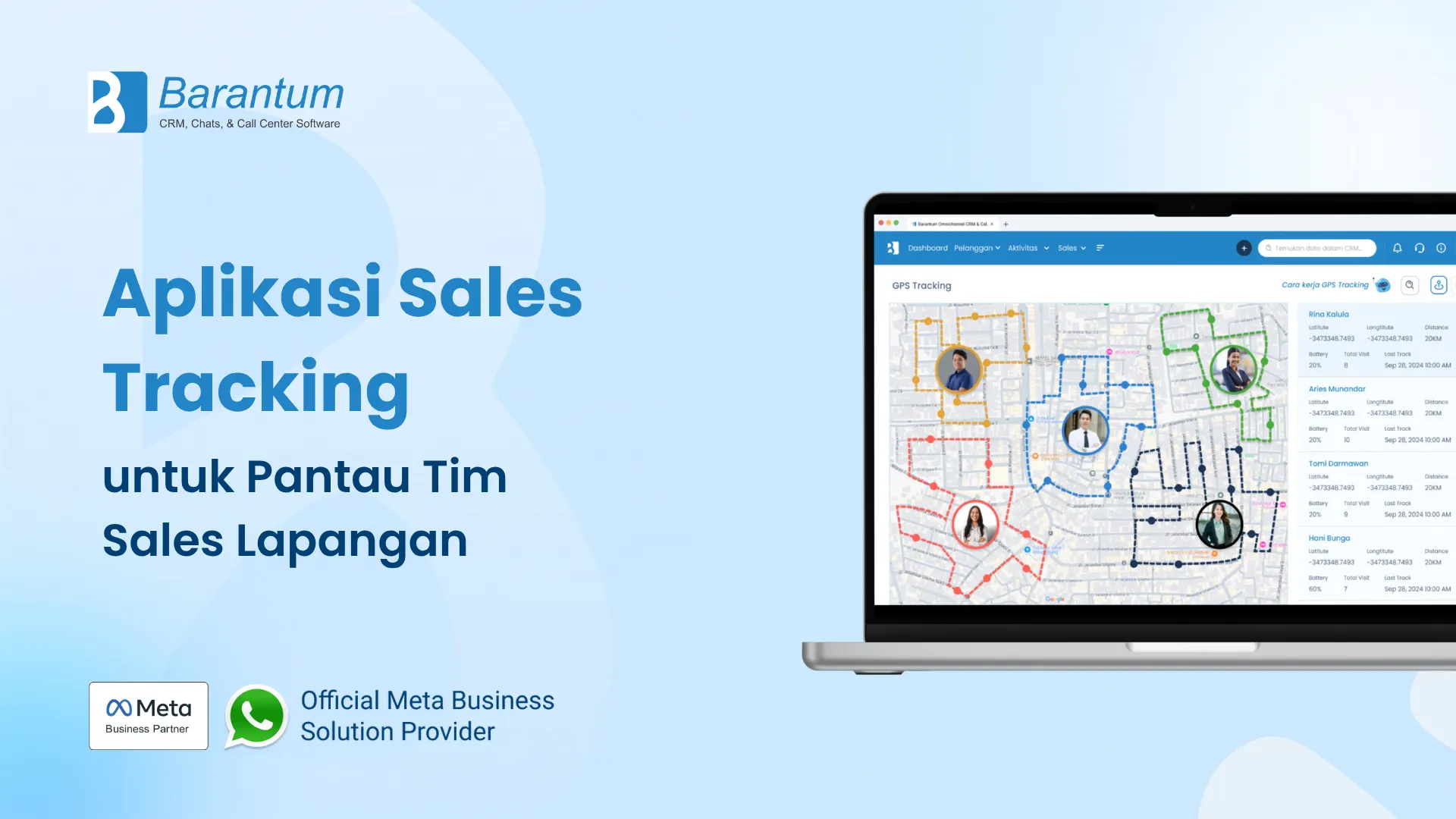 Aplikasi Sales Tracking untuk Pantau Tim Sales Lapangan