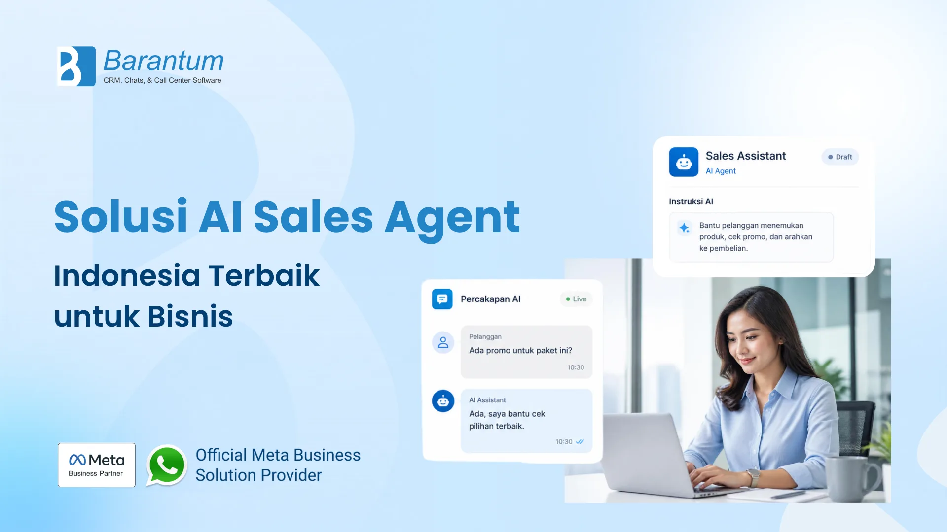 Solusi AI Sales Agent Indonesia Terbaik untuk Bisnis