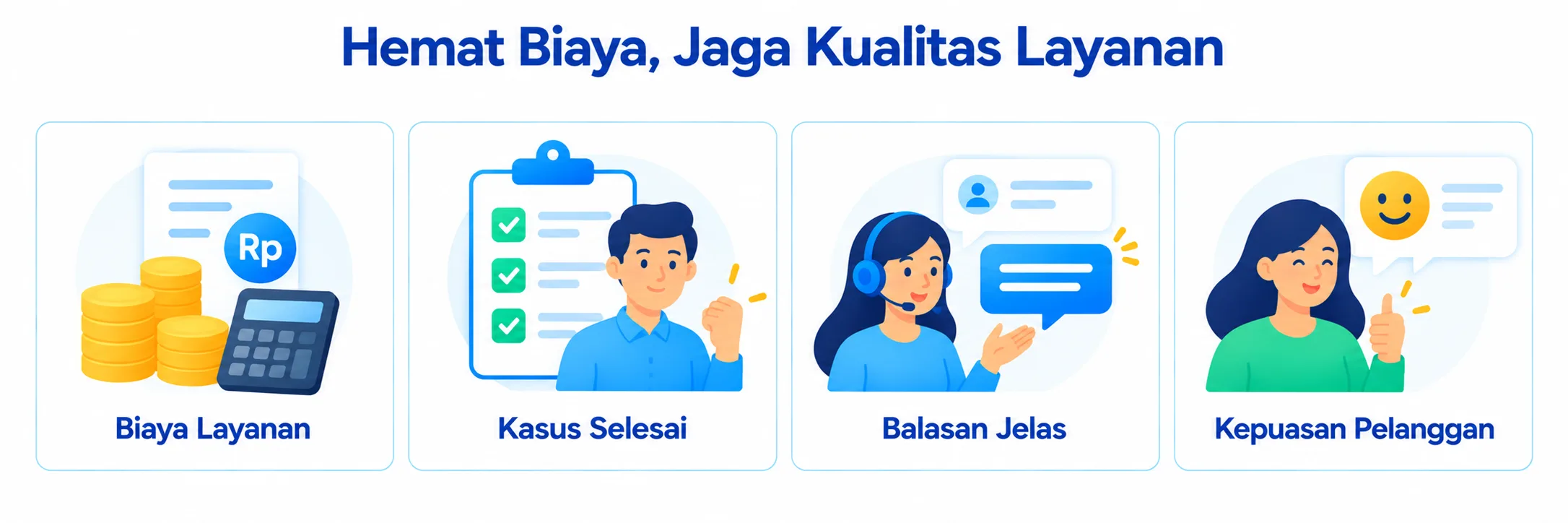 Hemat Biaya, Jaga Kualitas Layanan Hemat Biaya, Jaga Kualitas Layanan
